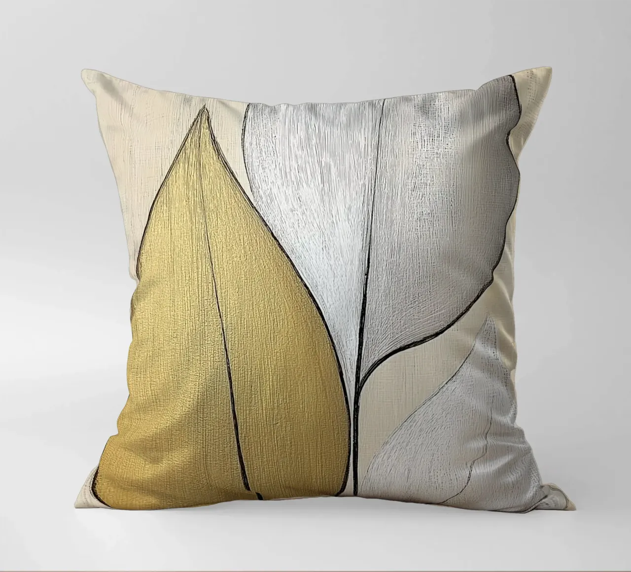 Bloemblad abstract cuscino da Pictura