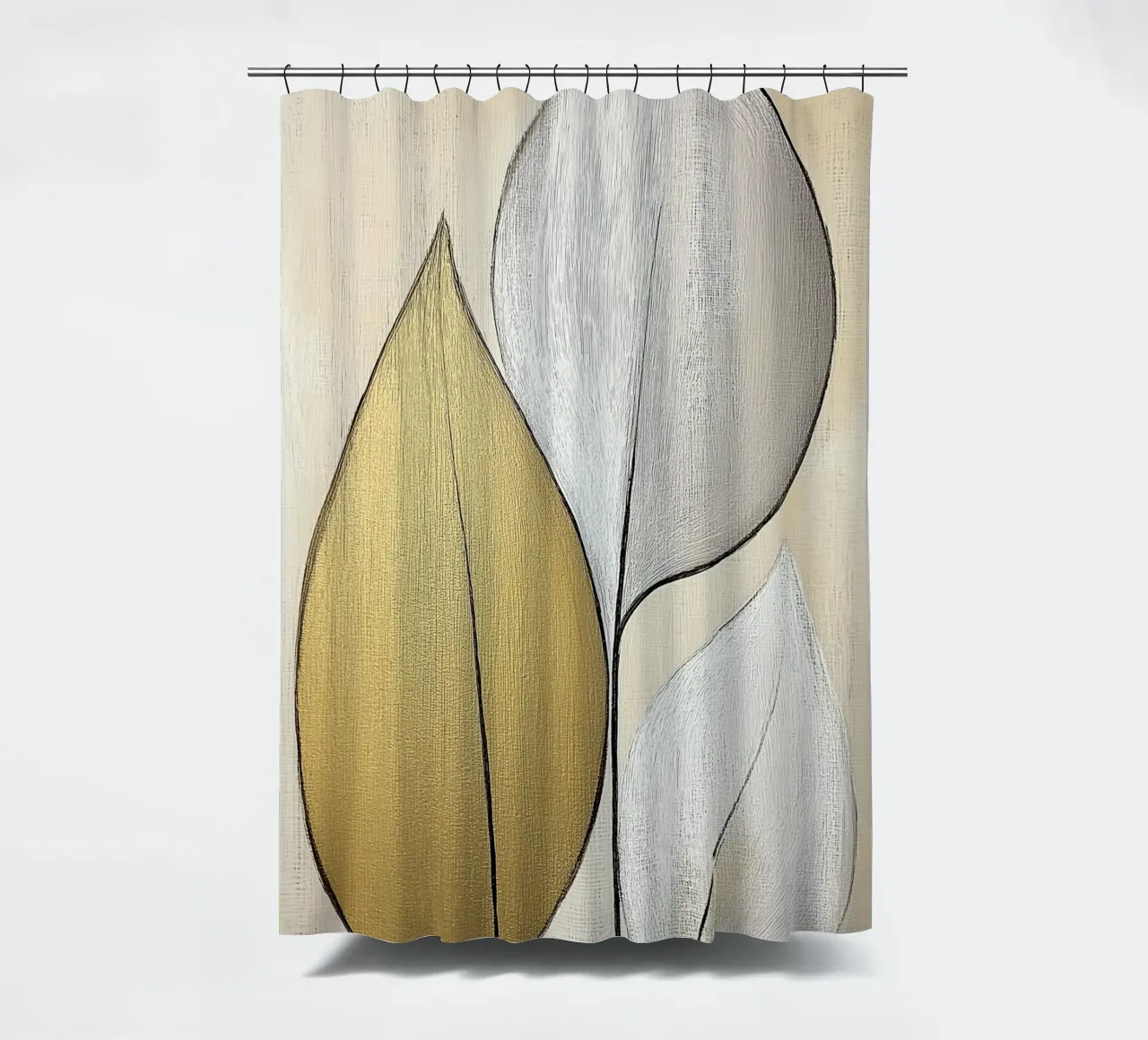 Bloemblad abstract tenda da doccia da Pictura