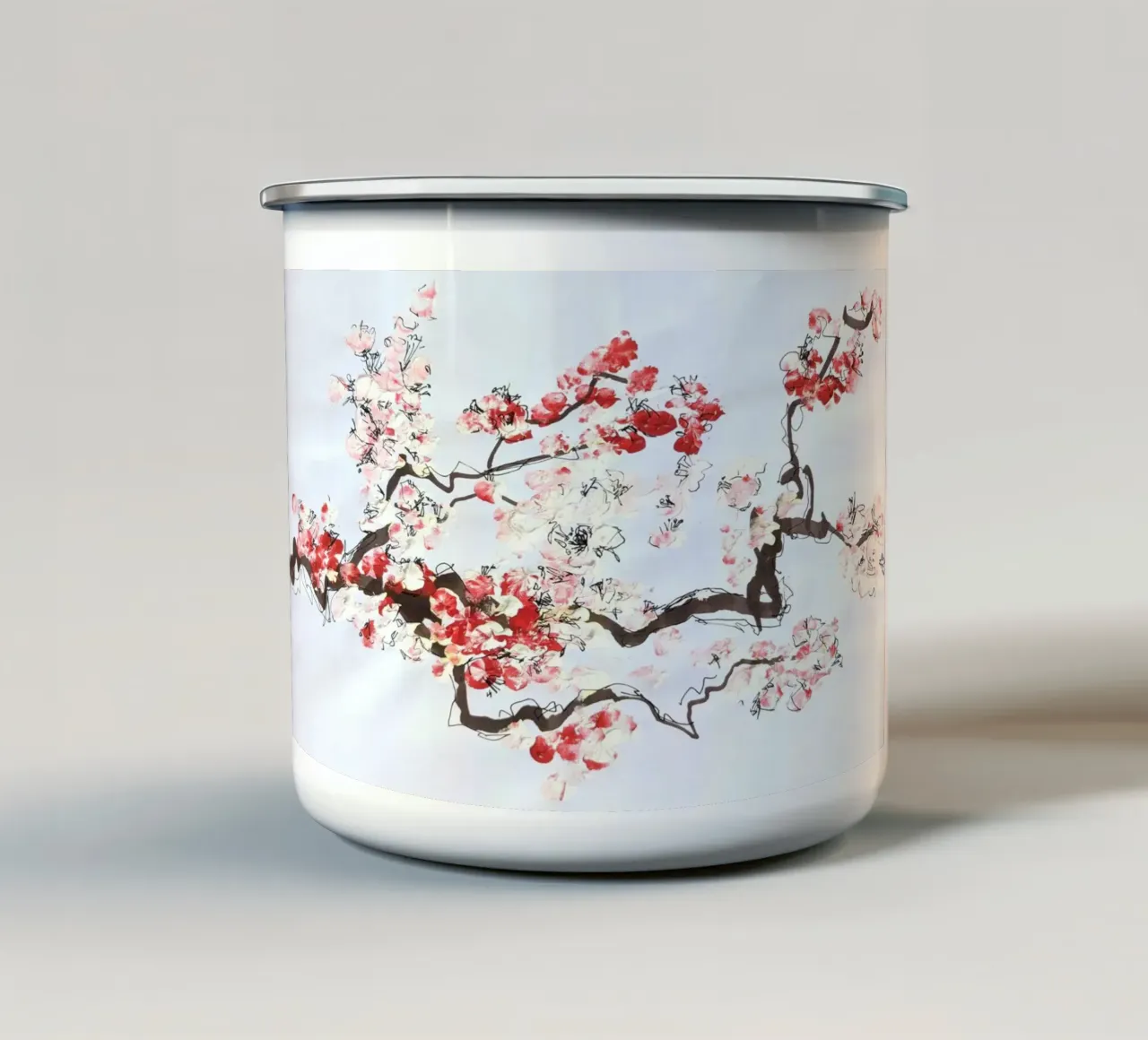 Kirschblüte 1 tazza in smalto da sum2proveDesign