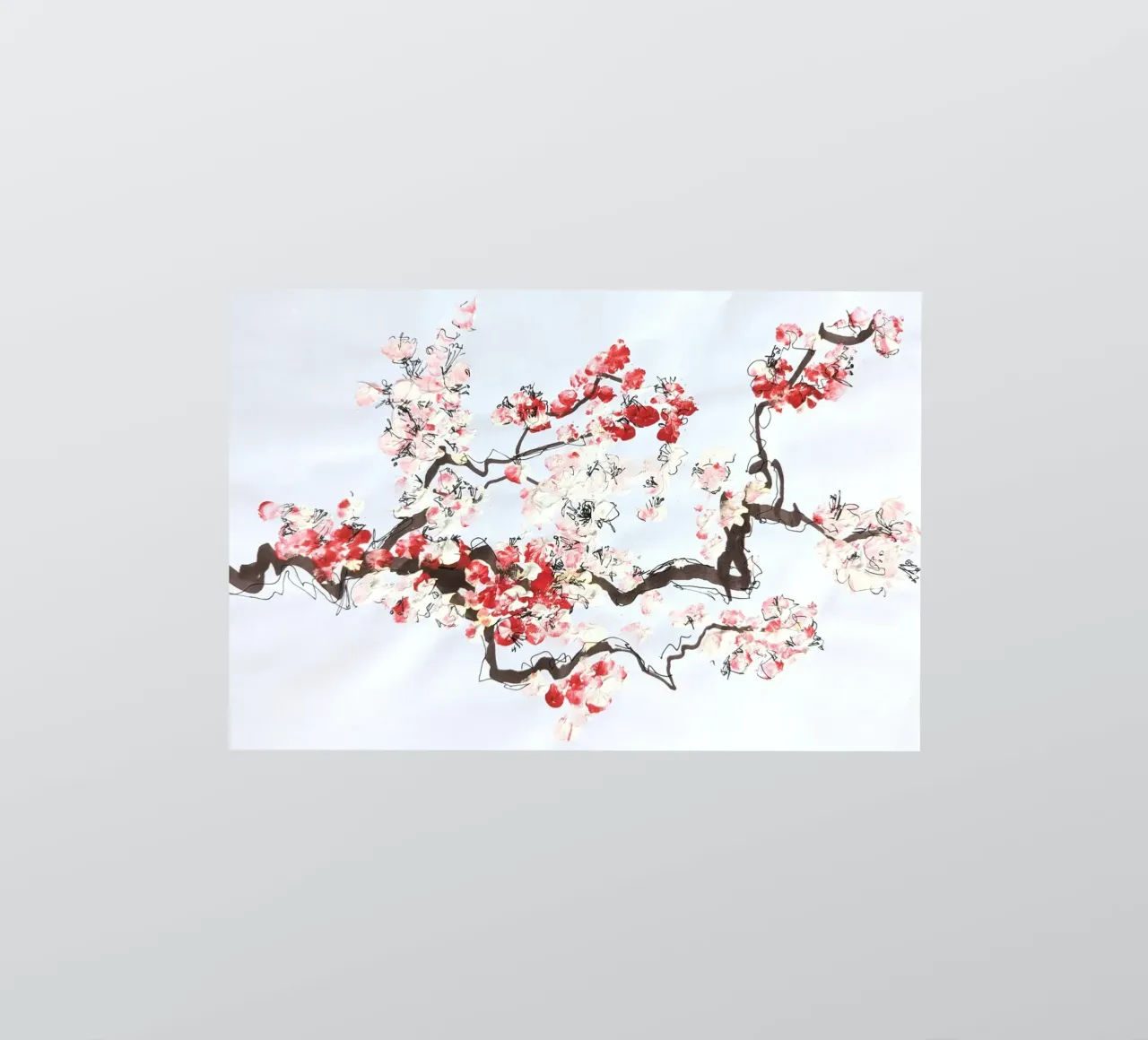 Kirschblüte 1 sticker by sum2proveDesign