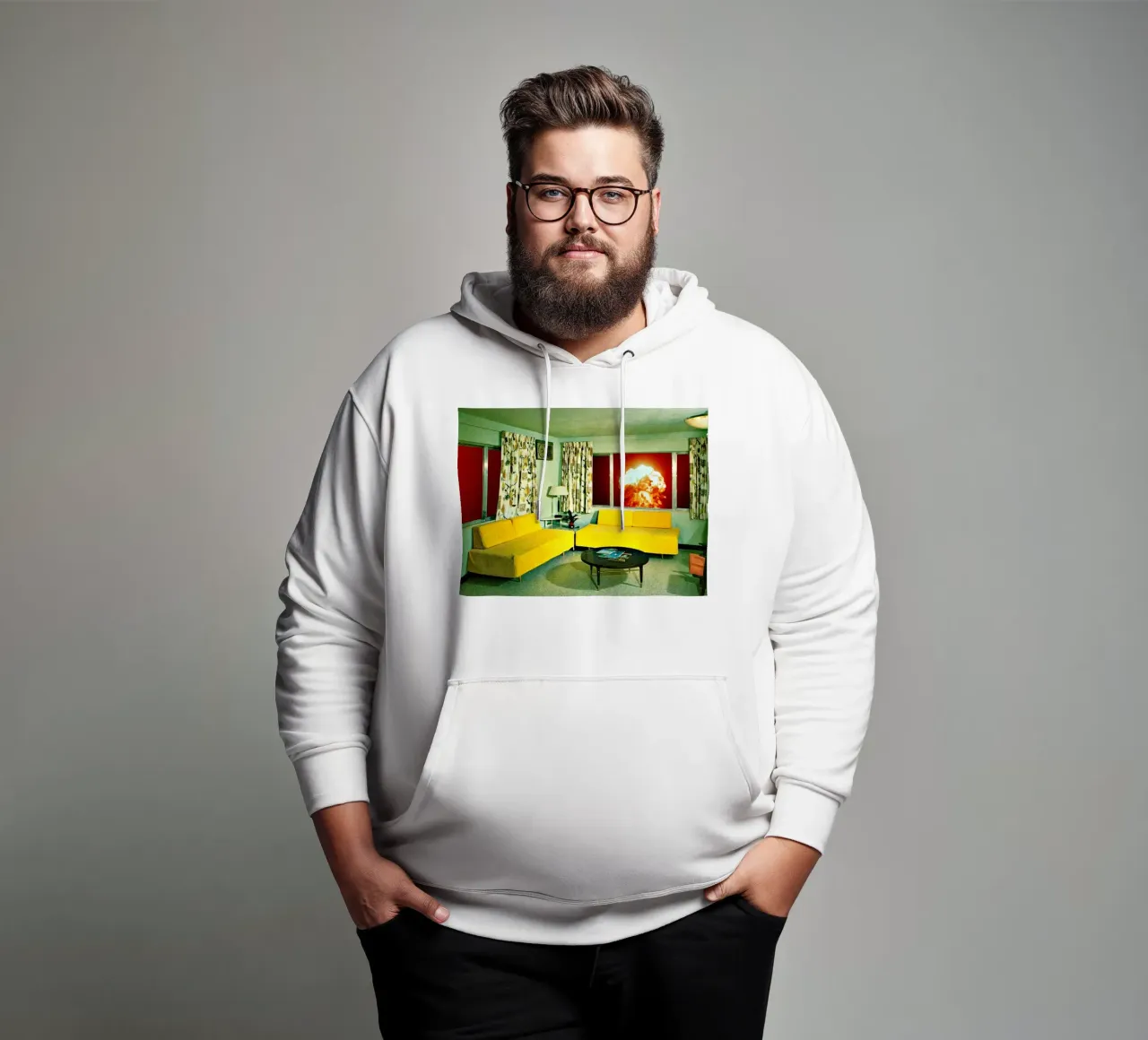 All is Well (Not really) felpa con cappuccio da MsGonzalez