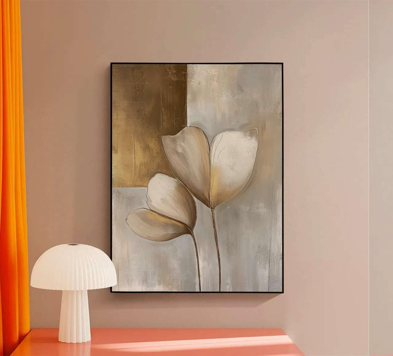 Fiori astratti plexiglass da Pictura