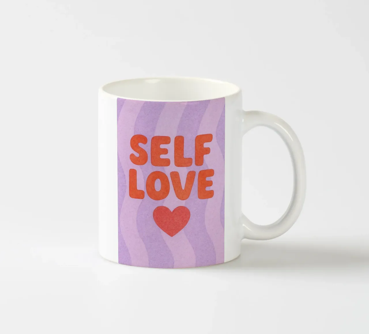 amore per se stessi tazza in ceramica da Britania