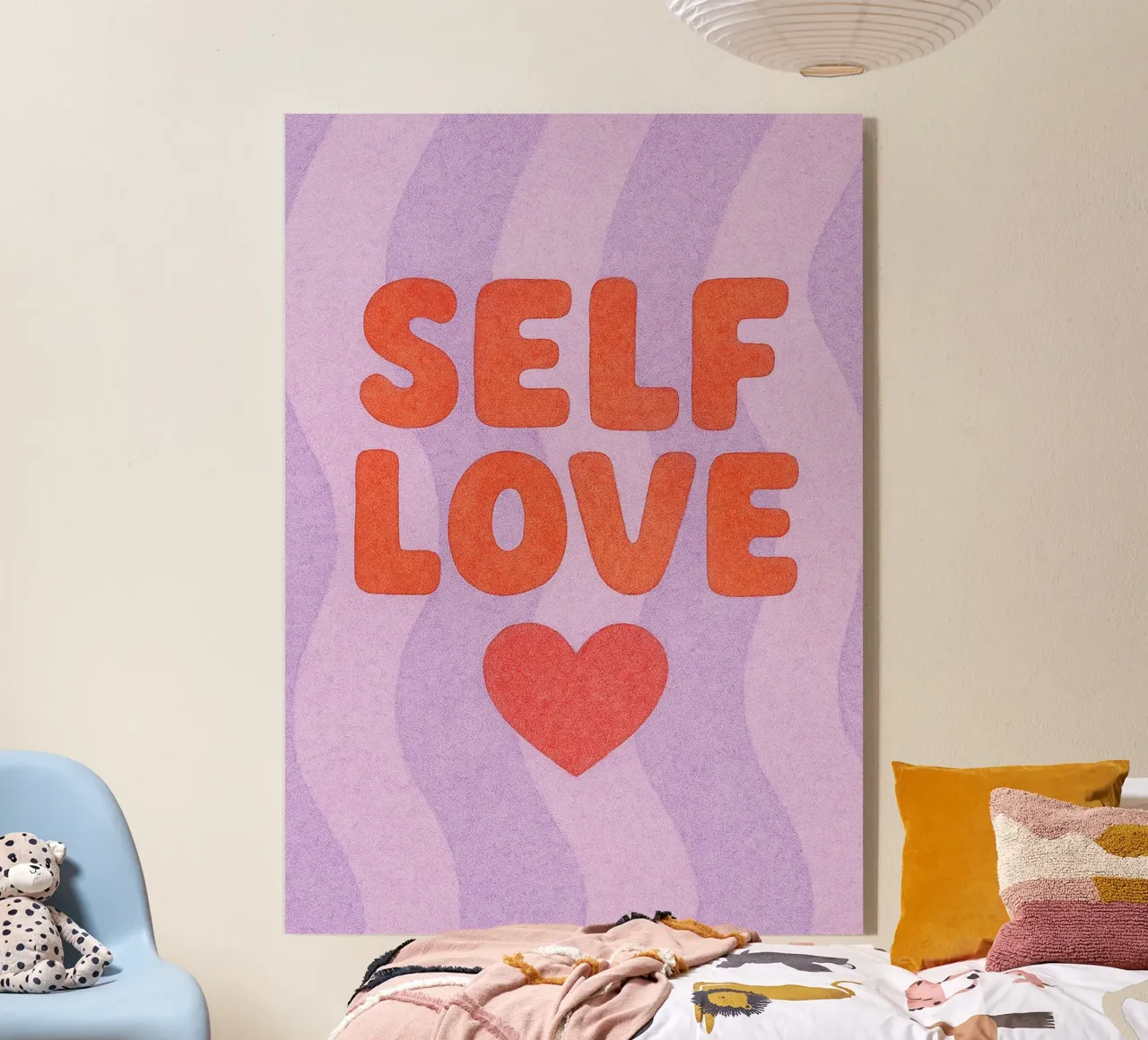 zelfliefde acryl van Britania