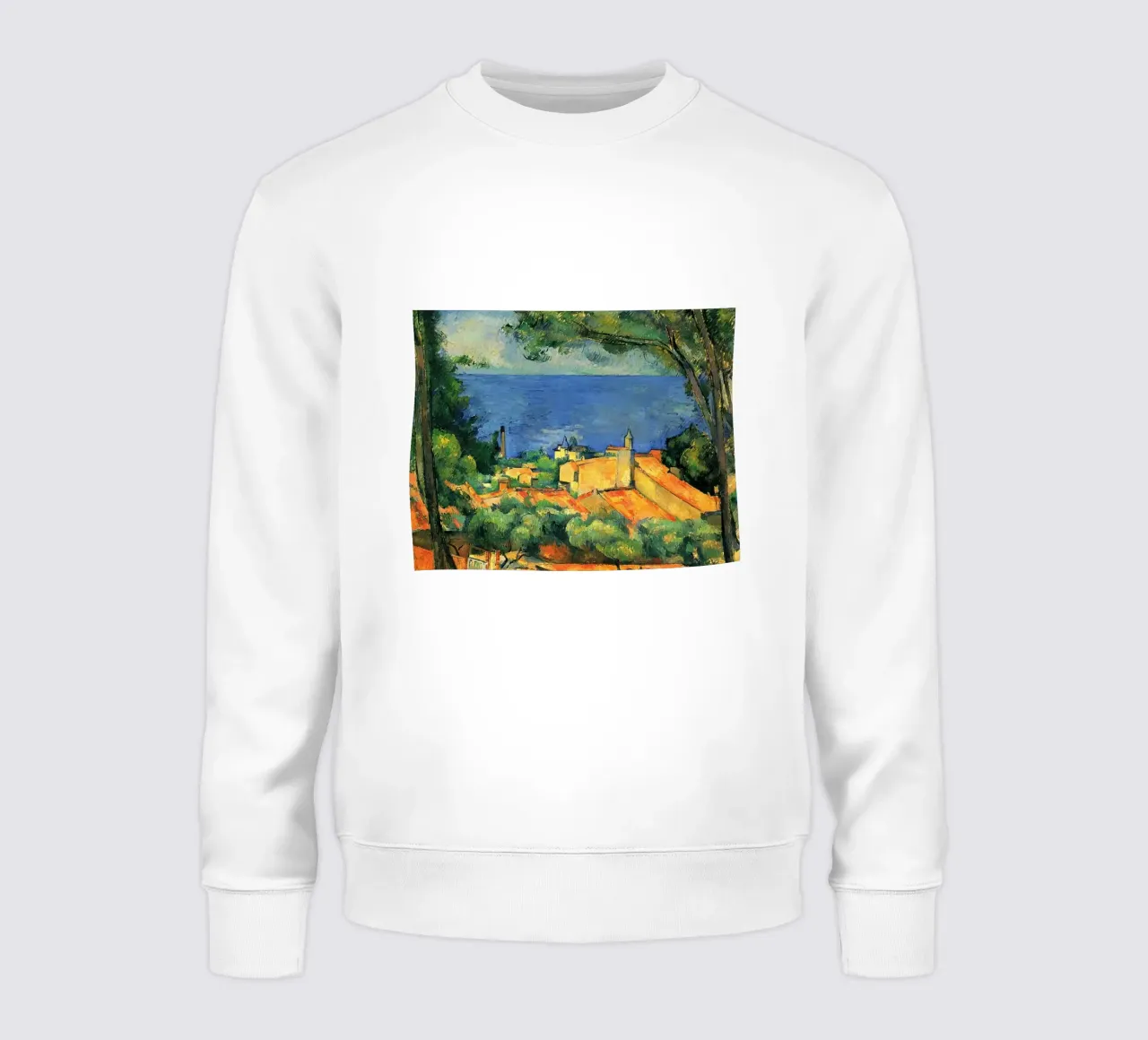 L'Estaque con i tetti rossi di Paul Cézanne felpa da kaitlinparkershop