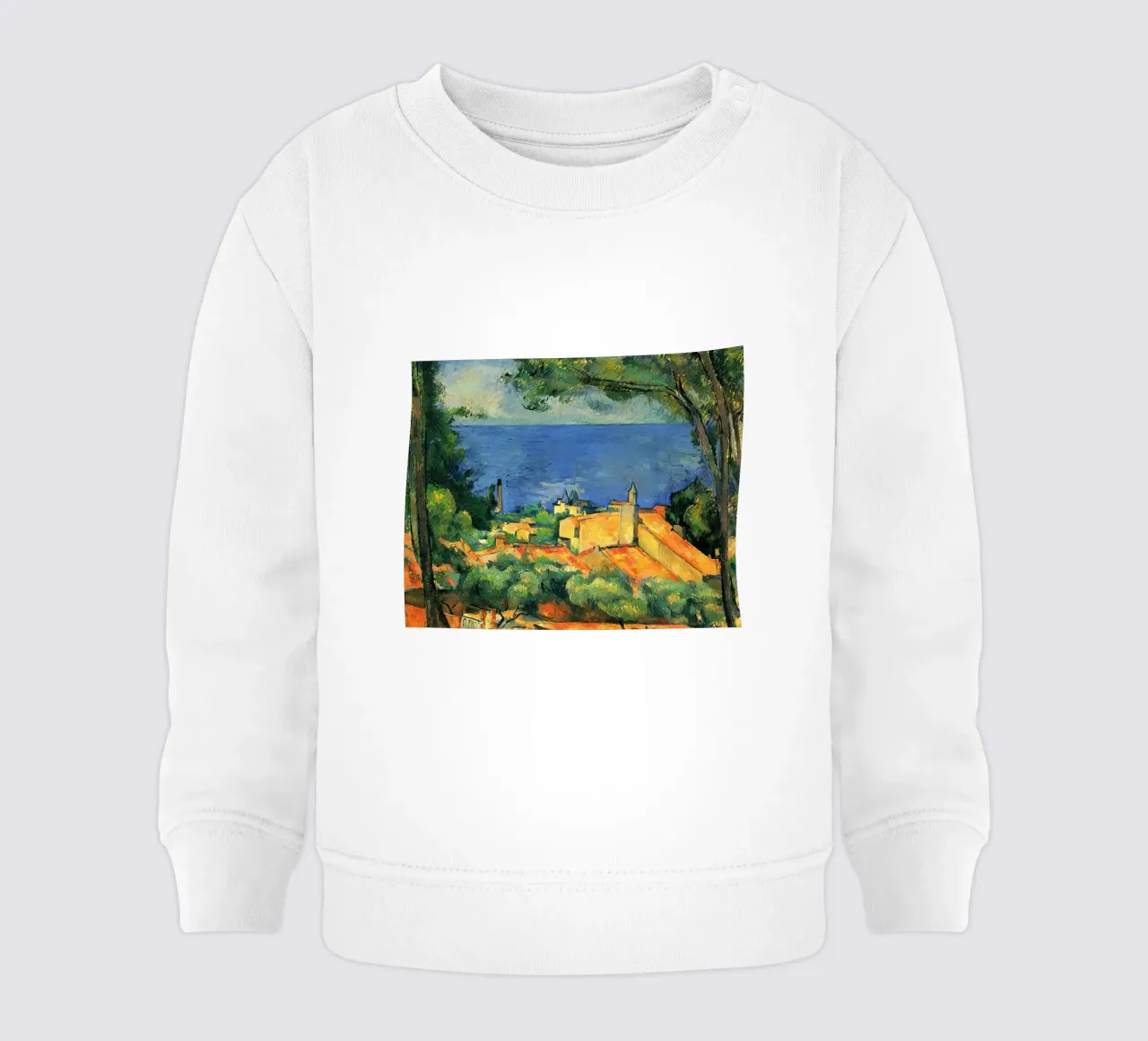 L'Estaque con i tetti rossi di Paul Cézanne felpa neonato da kaitlinparkershop