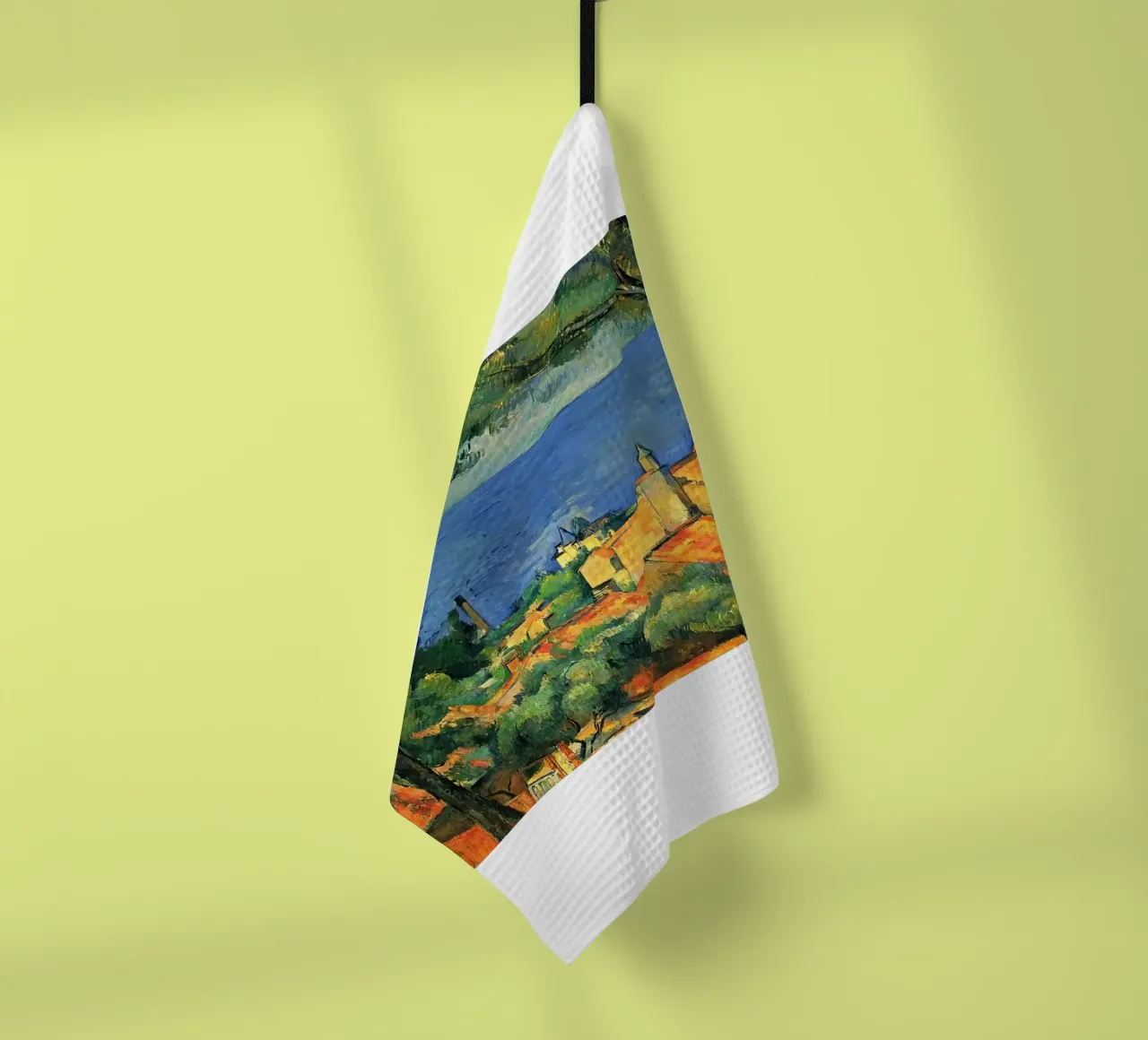 L'Estaque con i tetti rossi di Paul Cézanne canovaccio da cucina da kaitlinparkershop