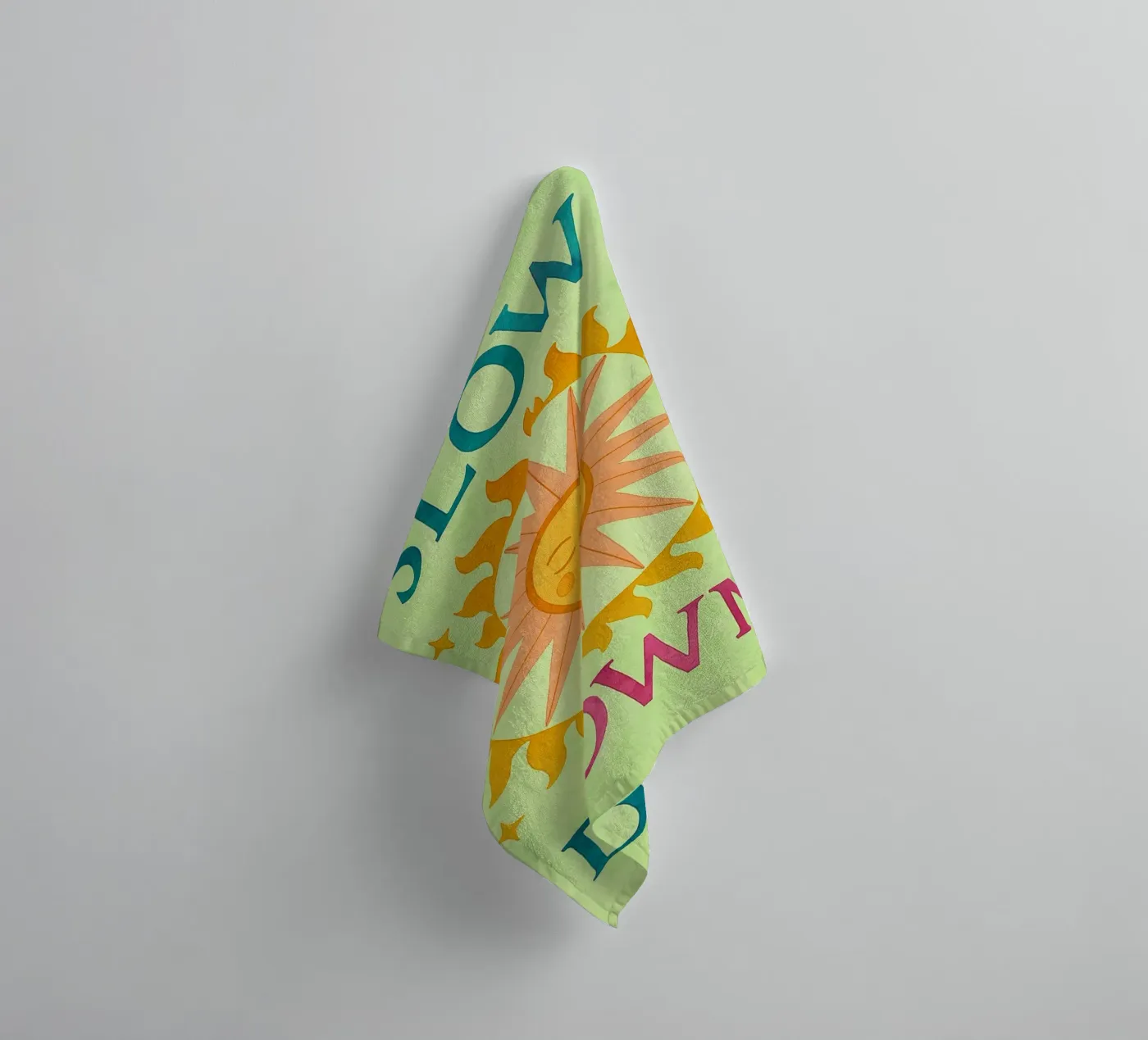 slow down towel by Britania