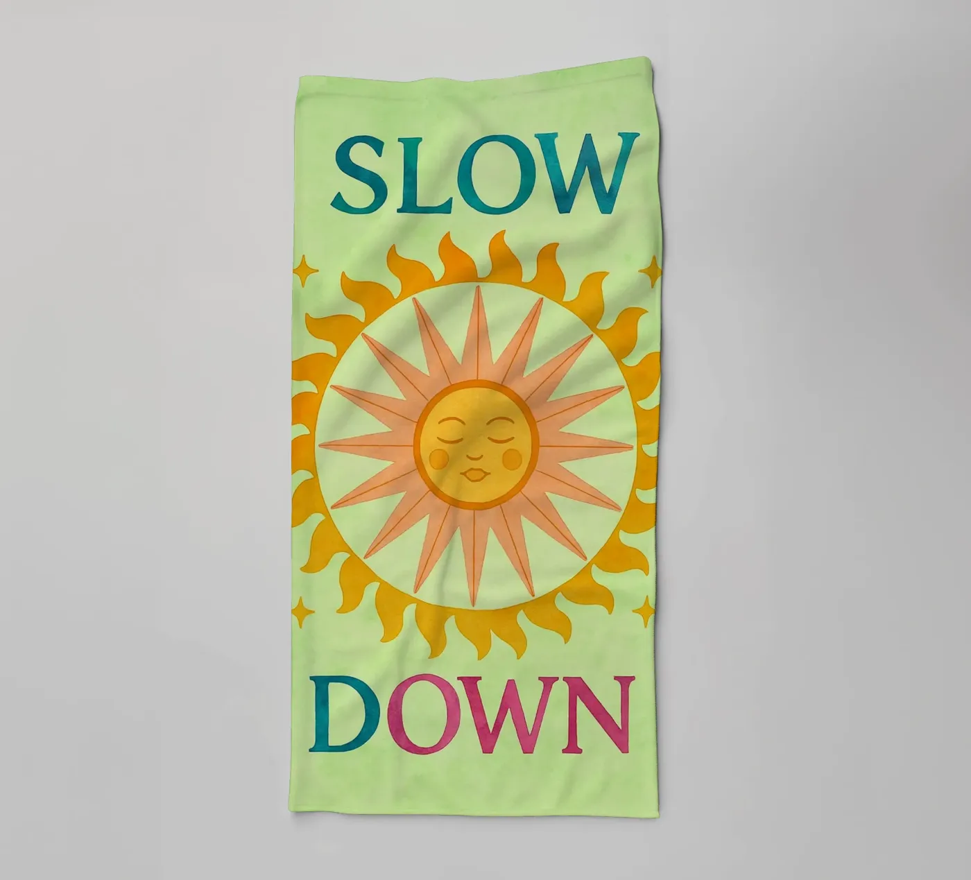 slow down towel by Britania