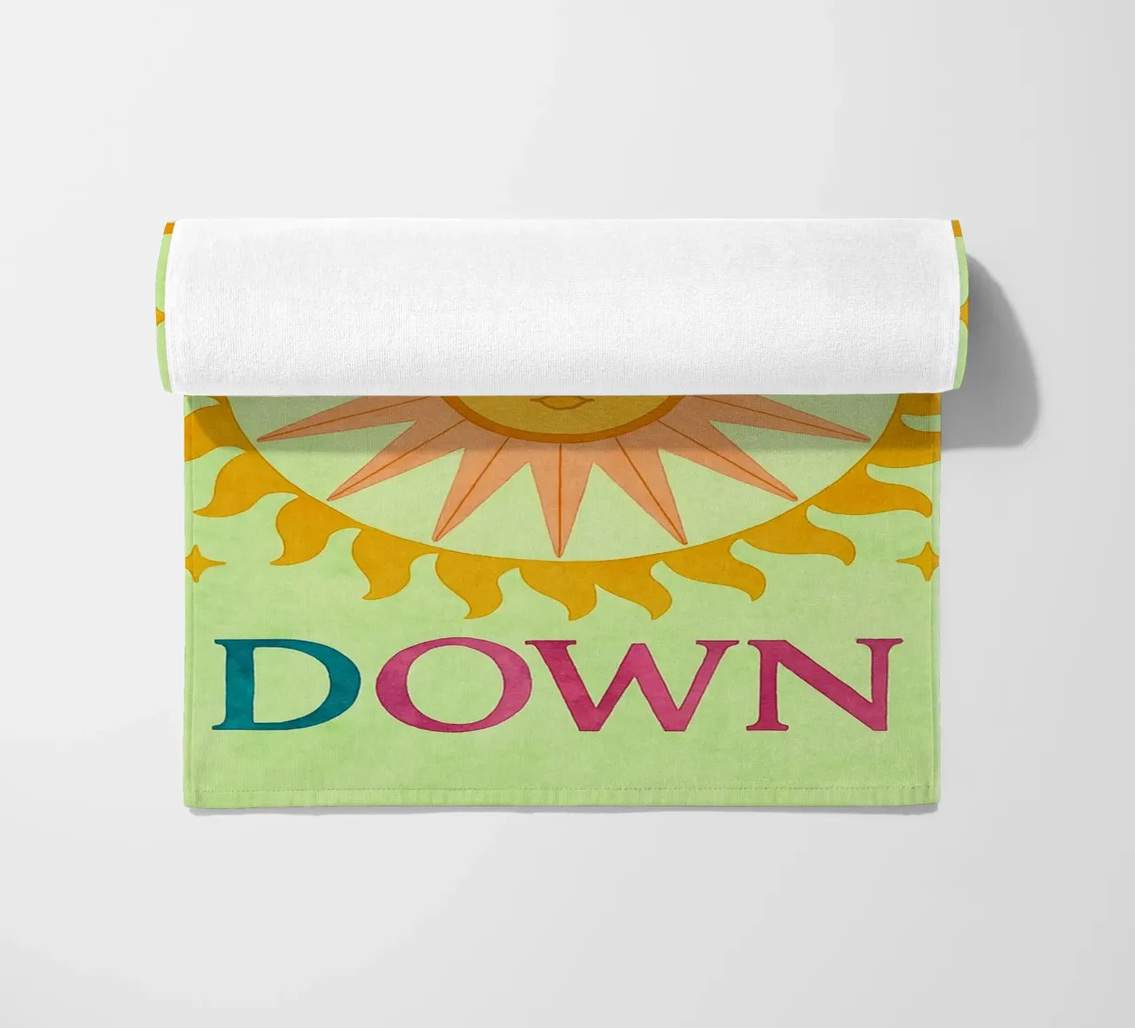 slow down beach towel by Britania
