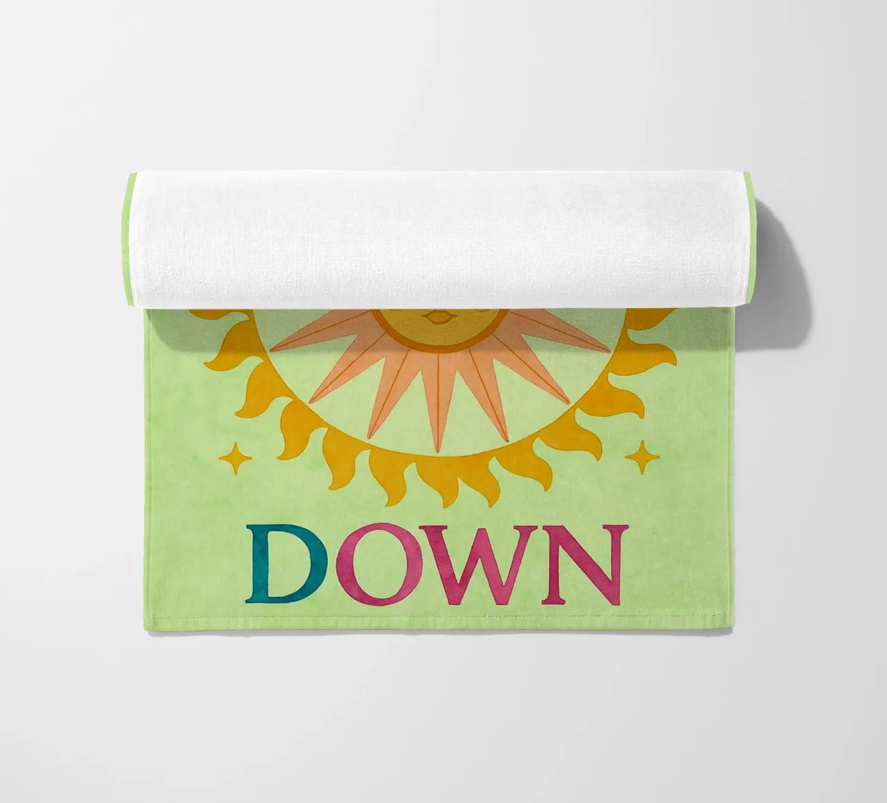 slow down beach towel by Britania
