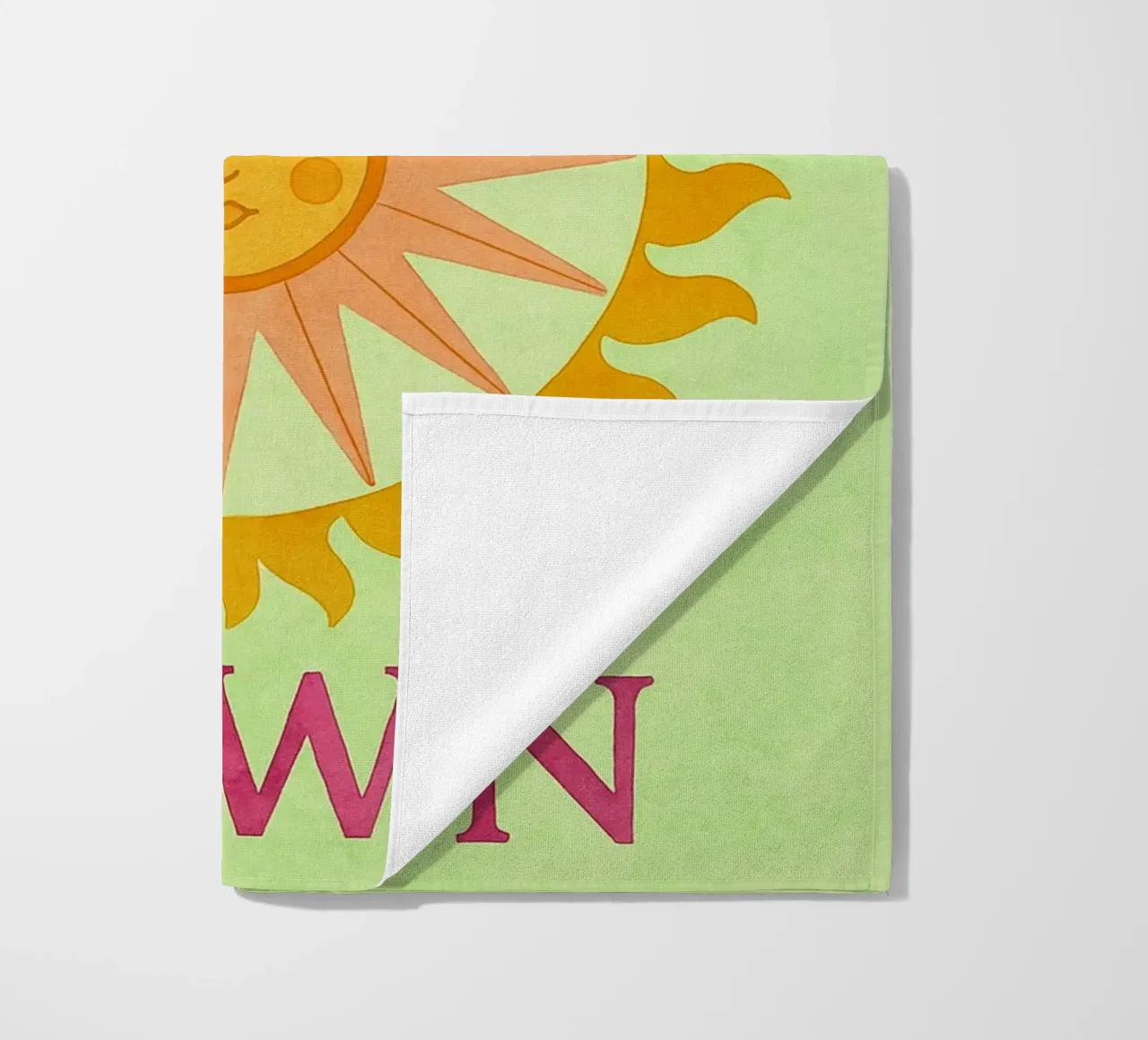 slow down beach towel by Britania