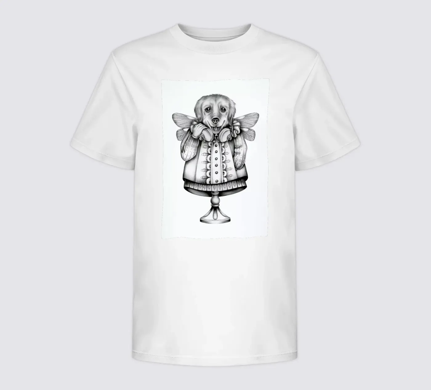 Dog t-shirt bambini da Maria Vdovichenko