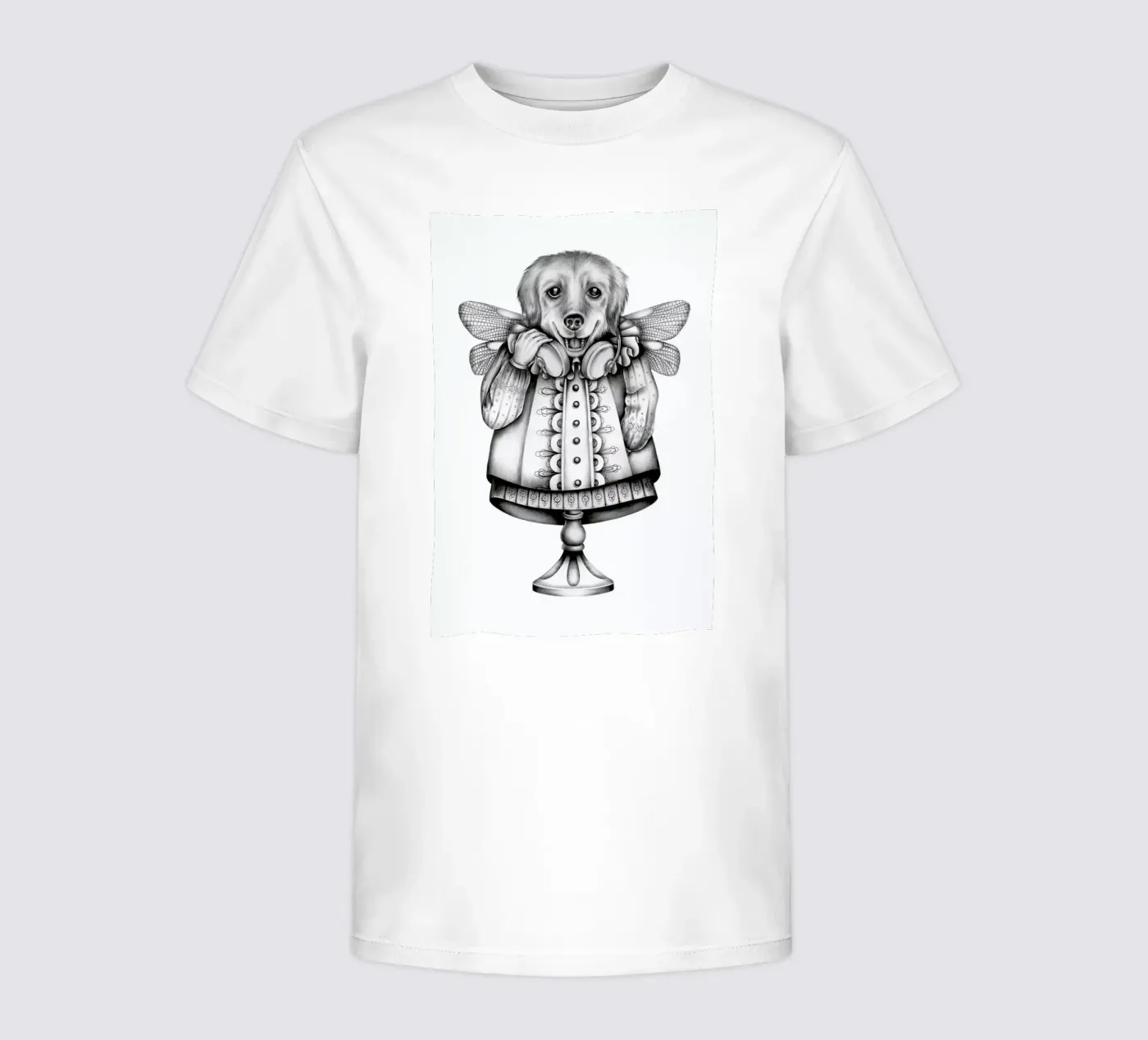 Dog t-shirt bambini da Maria Vdovichenko