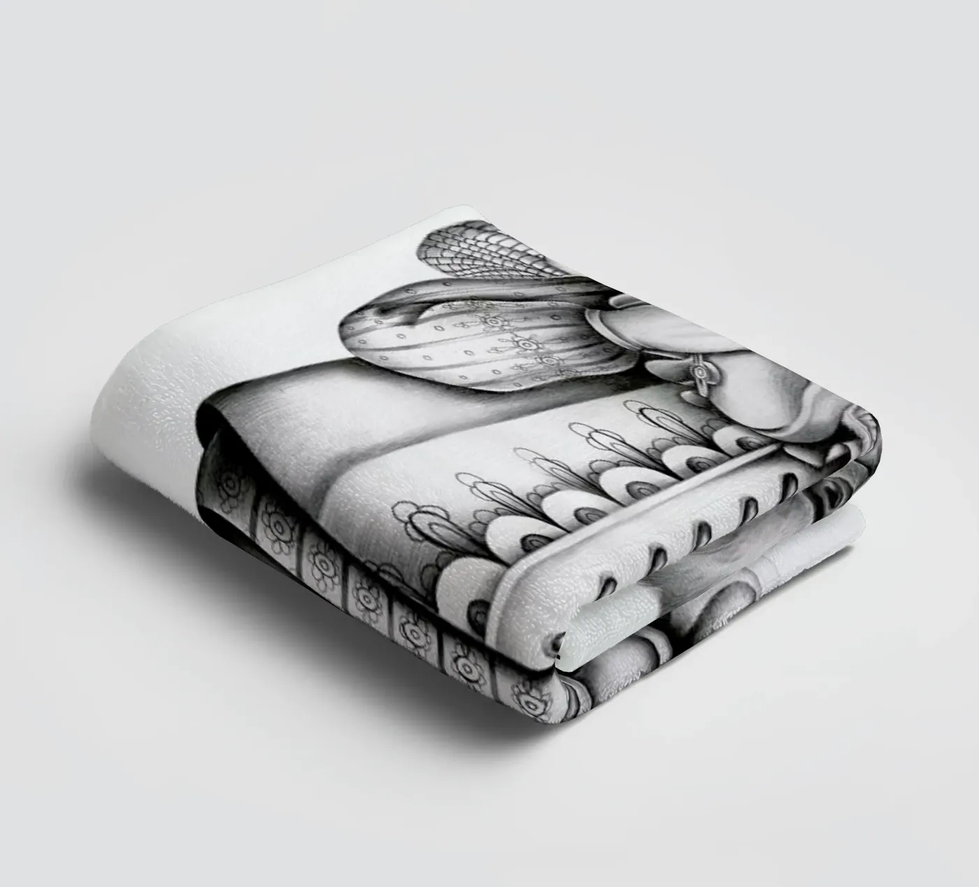 Dog towel by Maria Vdovichenko
