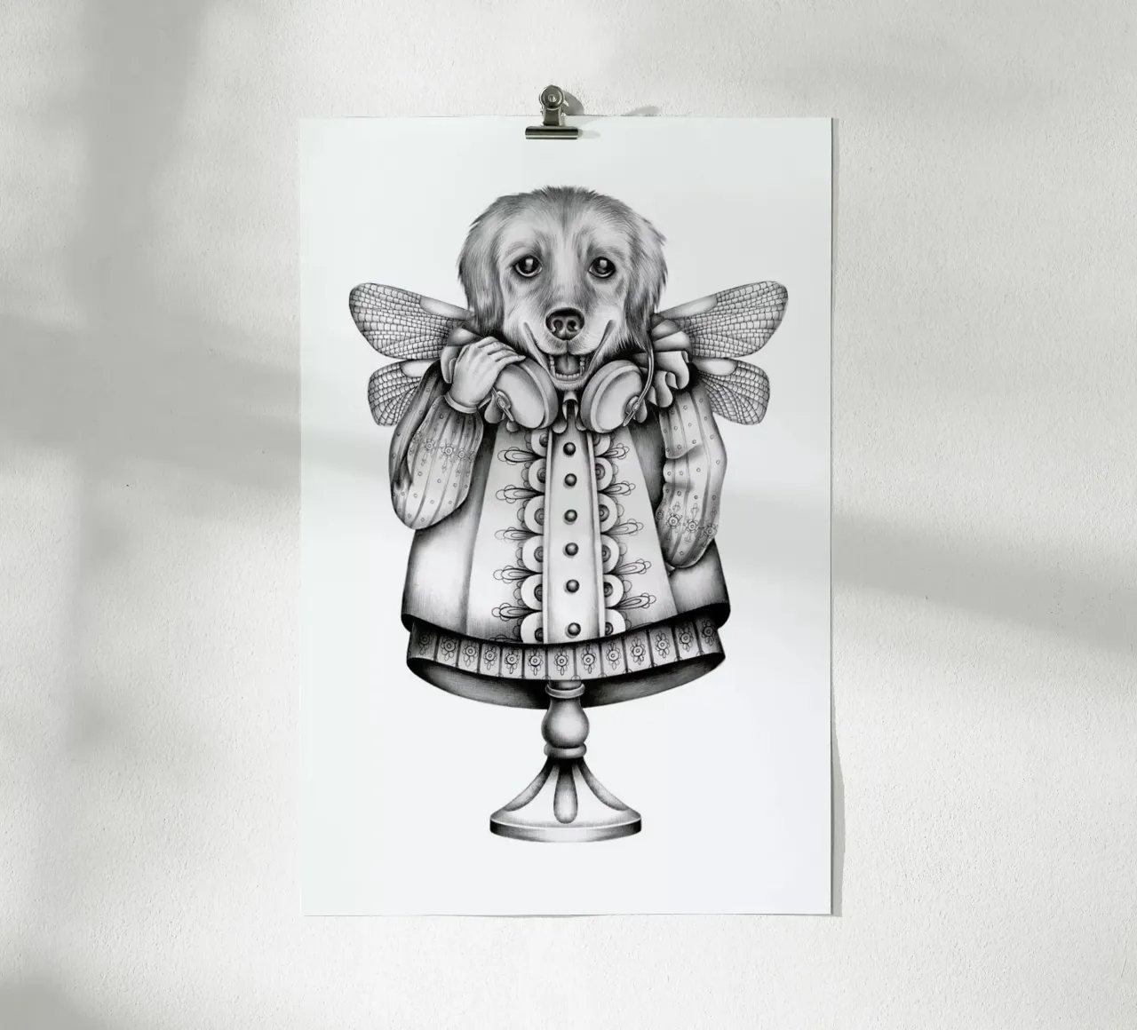 Dog poster da Maria Vdovichenko