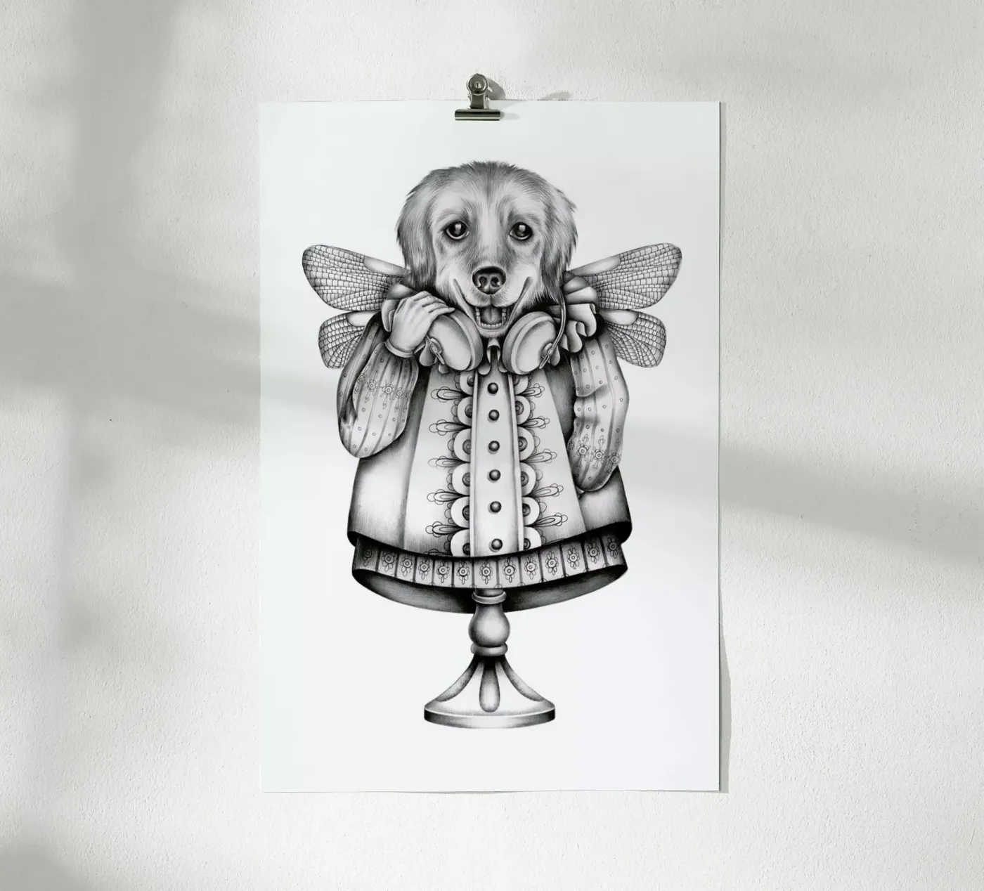 Dog poster da Maria Vdovichenko