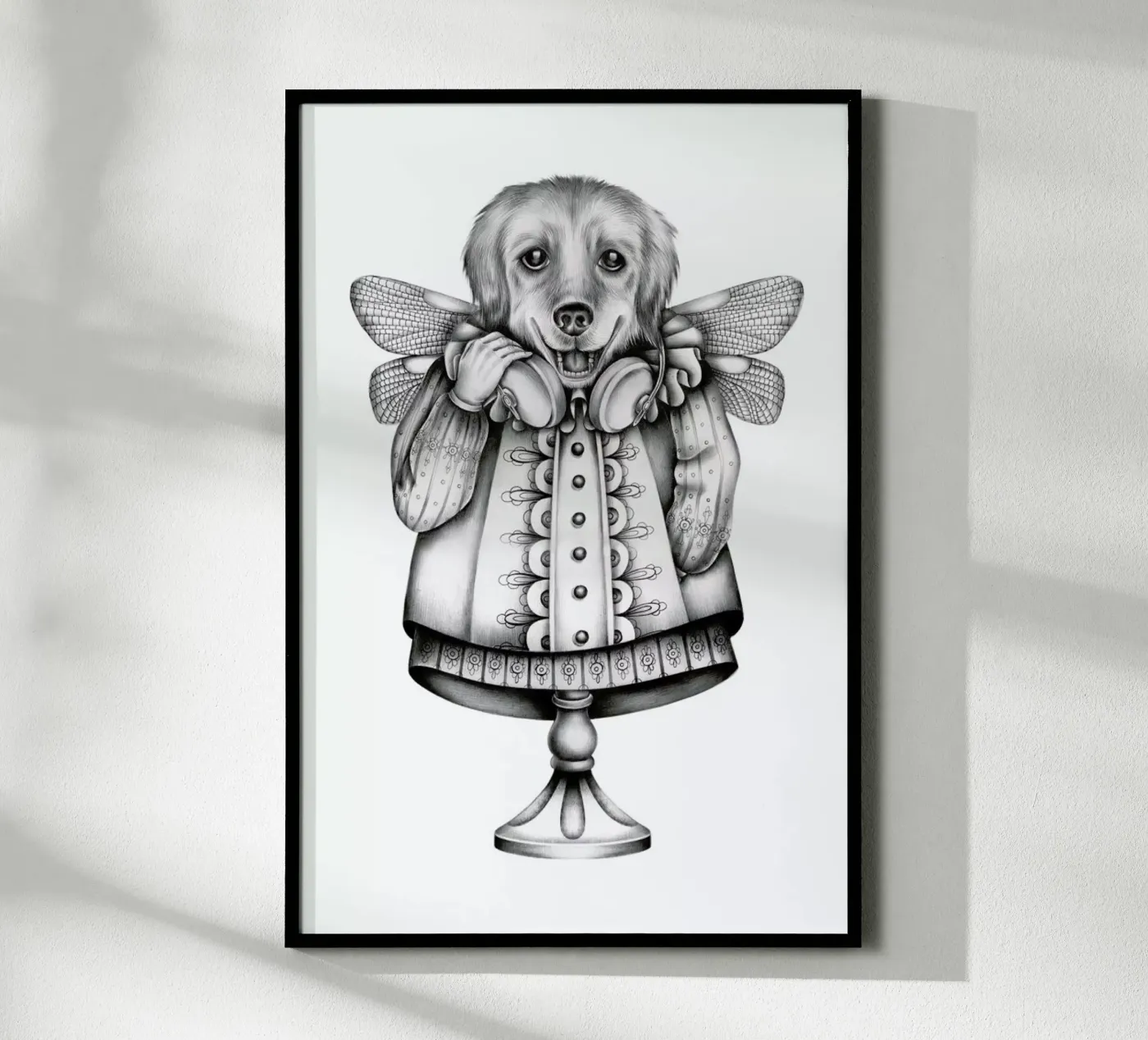 Dog poster da Maria Vdovichenko