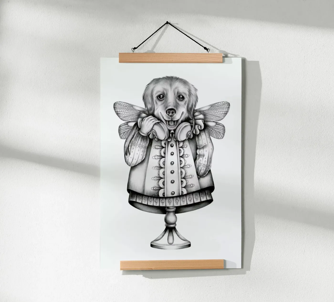 Dog poster da Maria Vdovichenko