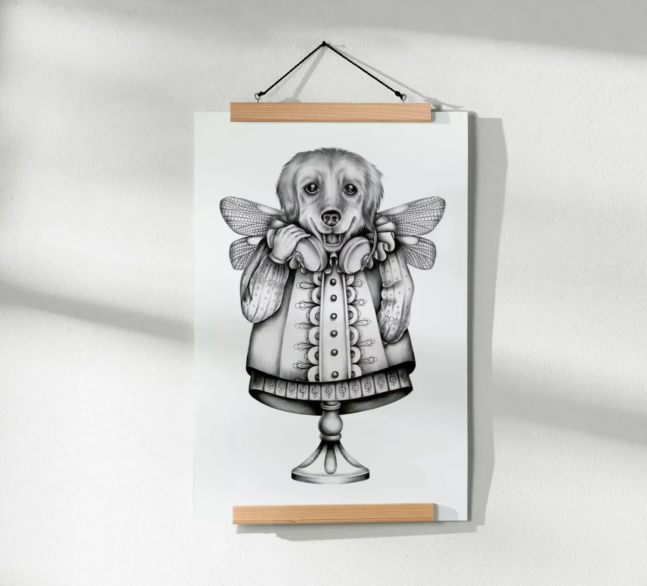 Dog poster da Maria Vdovichenko