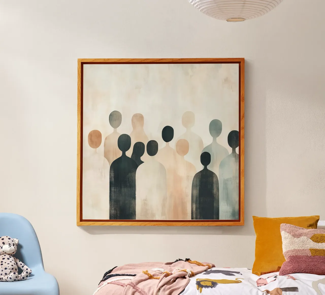 Persone astratte plexiglass da Pictura