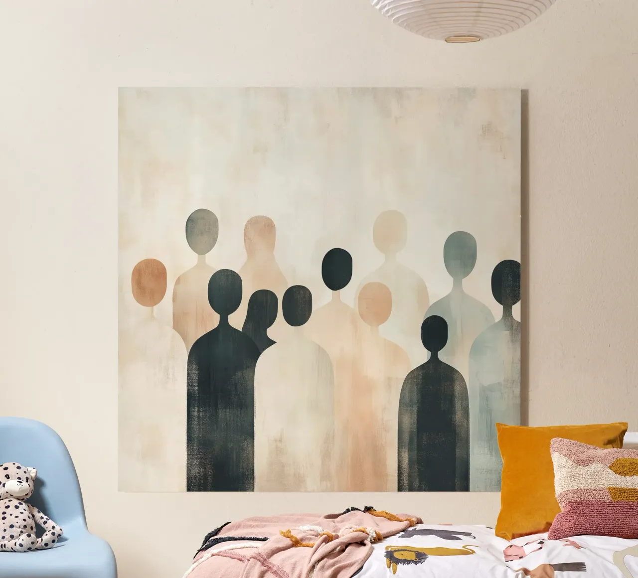 Persone astratte plexiglass da Pictura