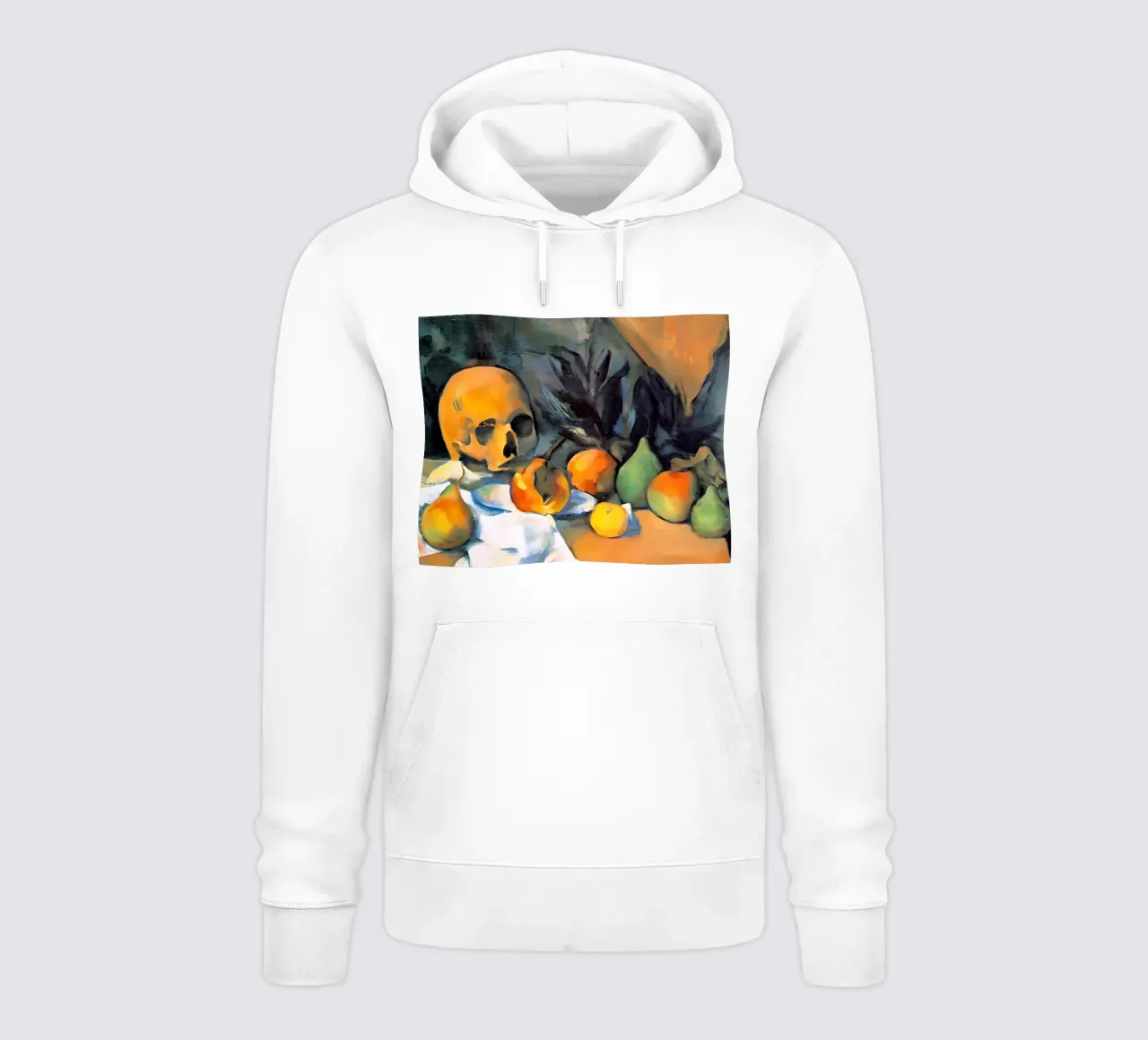 Teschio e frutta di Paul Cézanne felpa con cappuccio da kaitlinparkershop