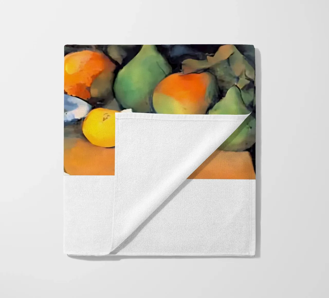 Teschio e frutta di Paul Cézanne telo mare da kaitlinparkershop