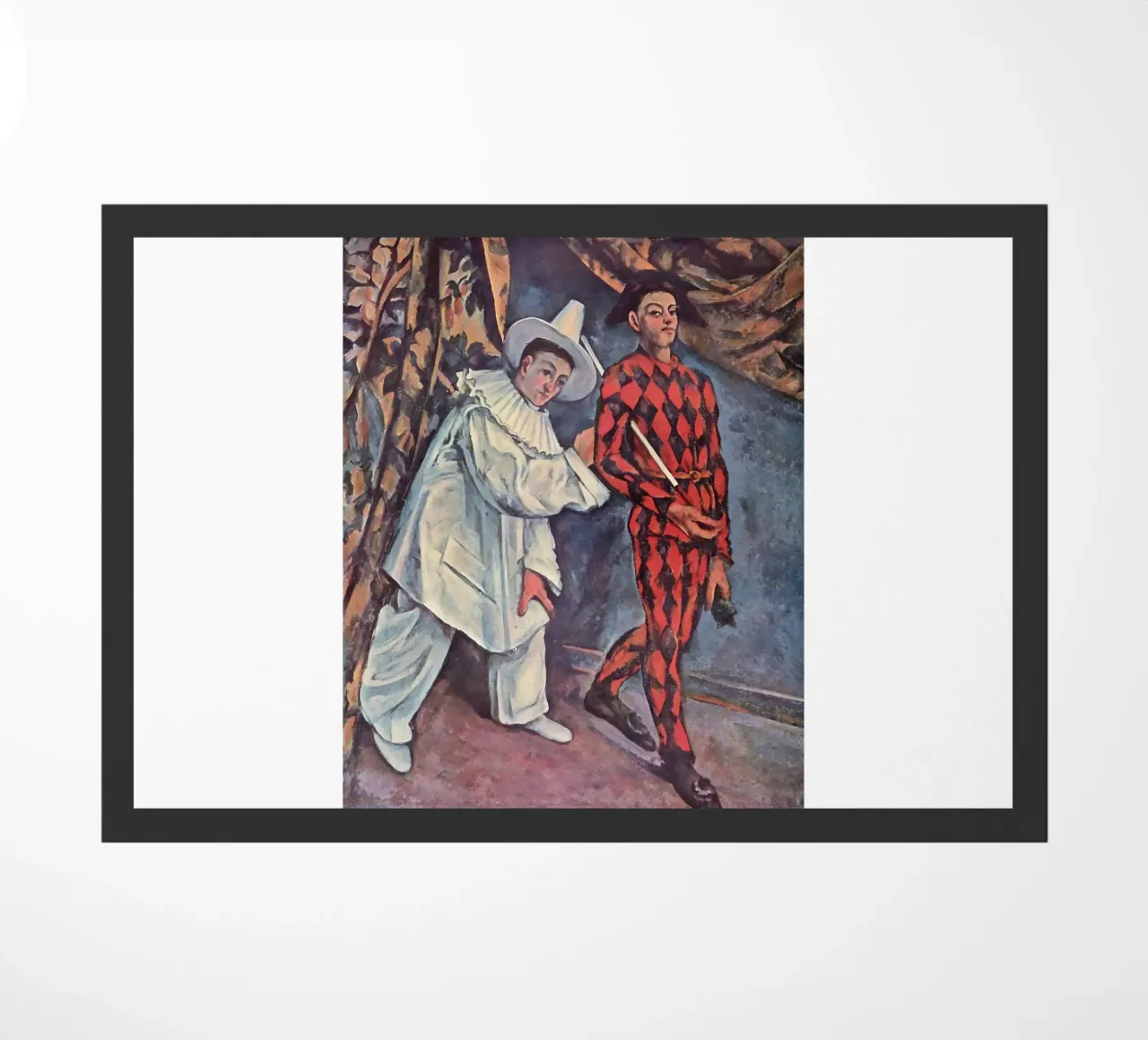 Pierrot e Arlecchino di Paul Cézanne zerbino da kaitlinparkershop