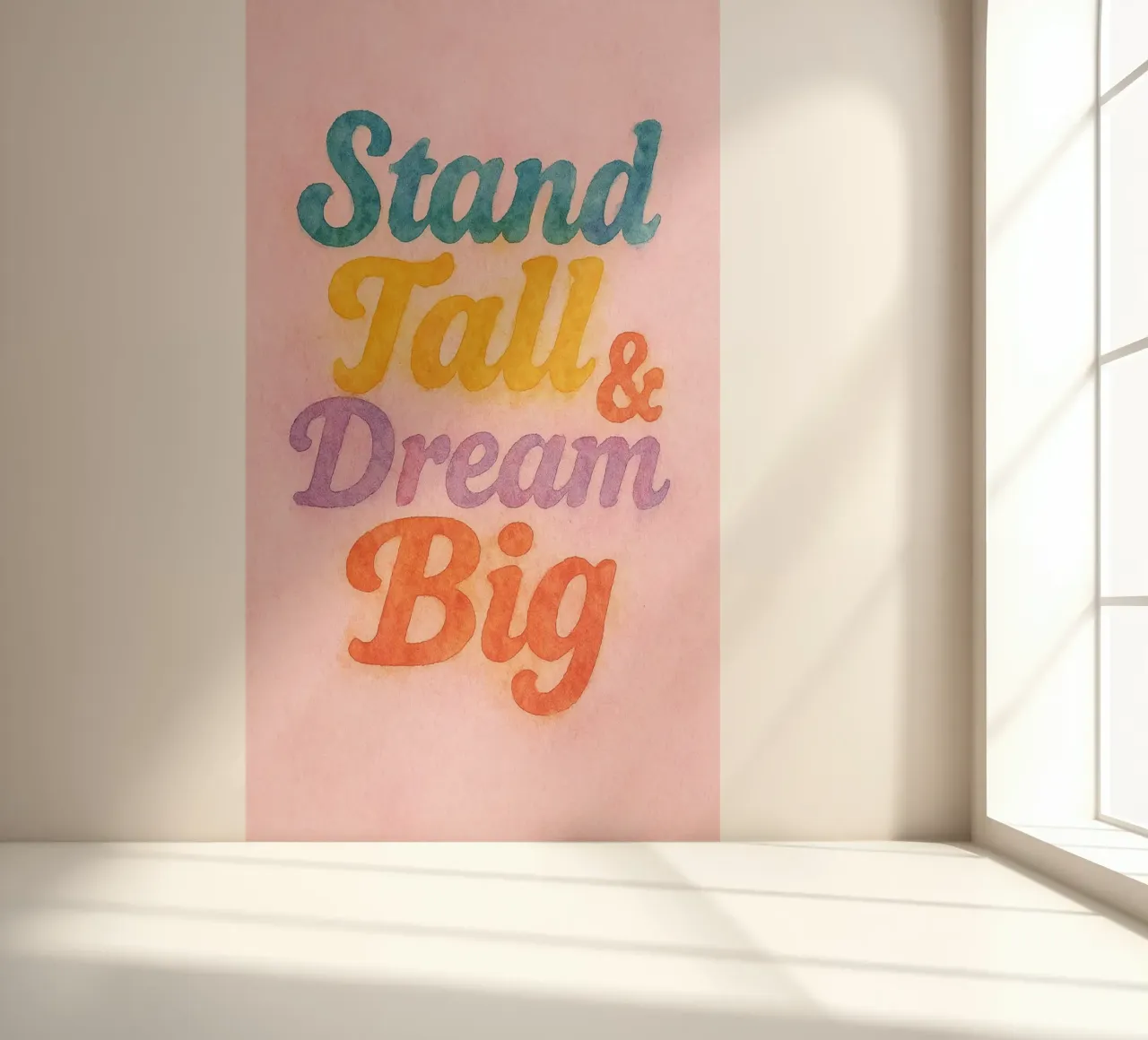 Stand Tall and Dream Big photo wallpaper by Britania