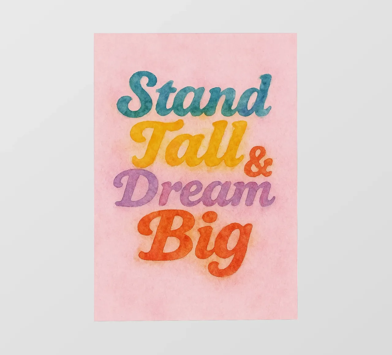 Stand Tall and Dream Big photo wallpaper by Britania