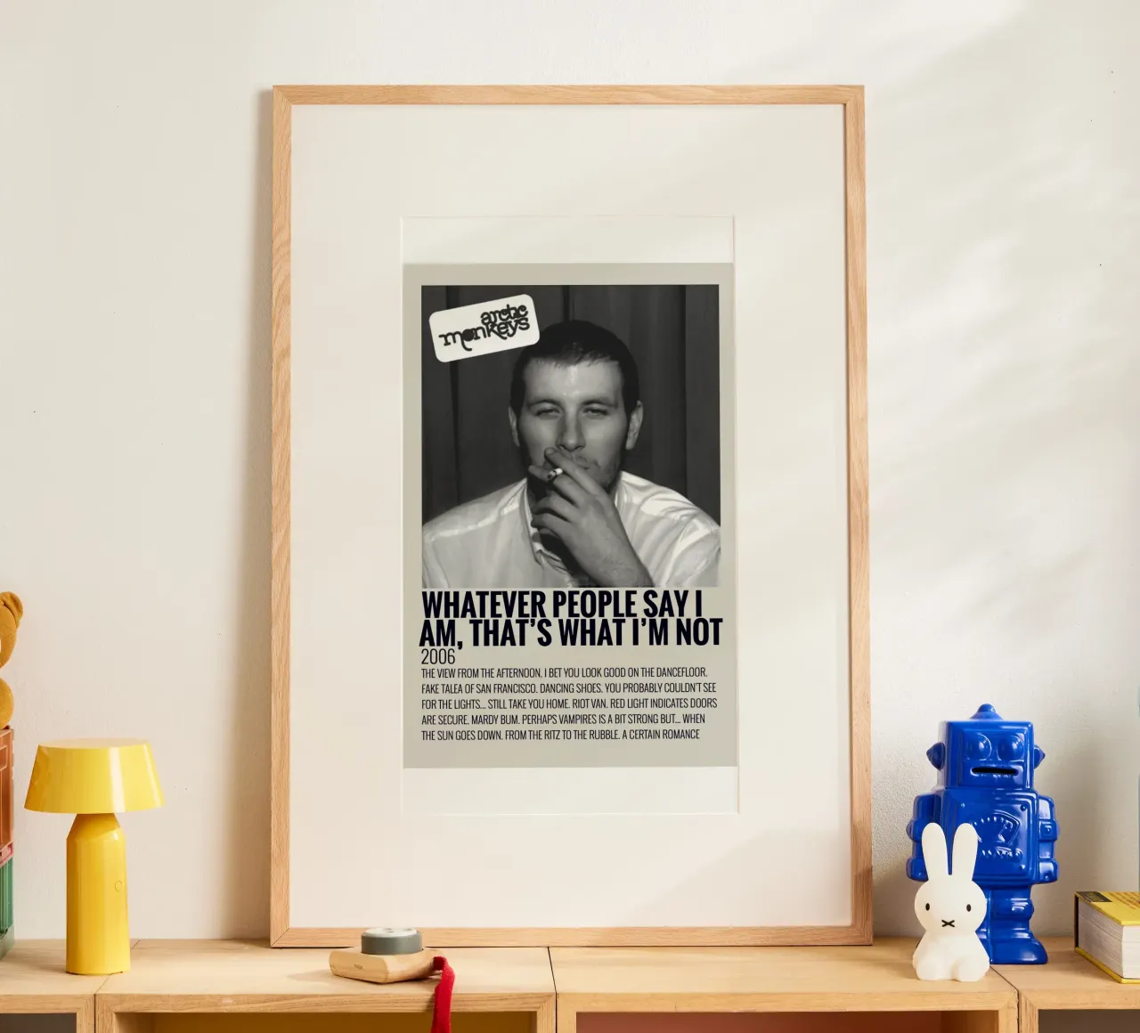 The Best Band 90s Poster Vol 1 poster con telaio in plastica da ASGONY