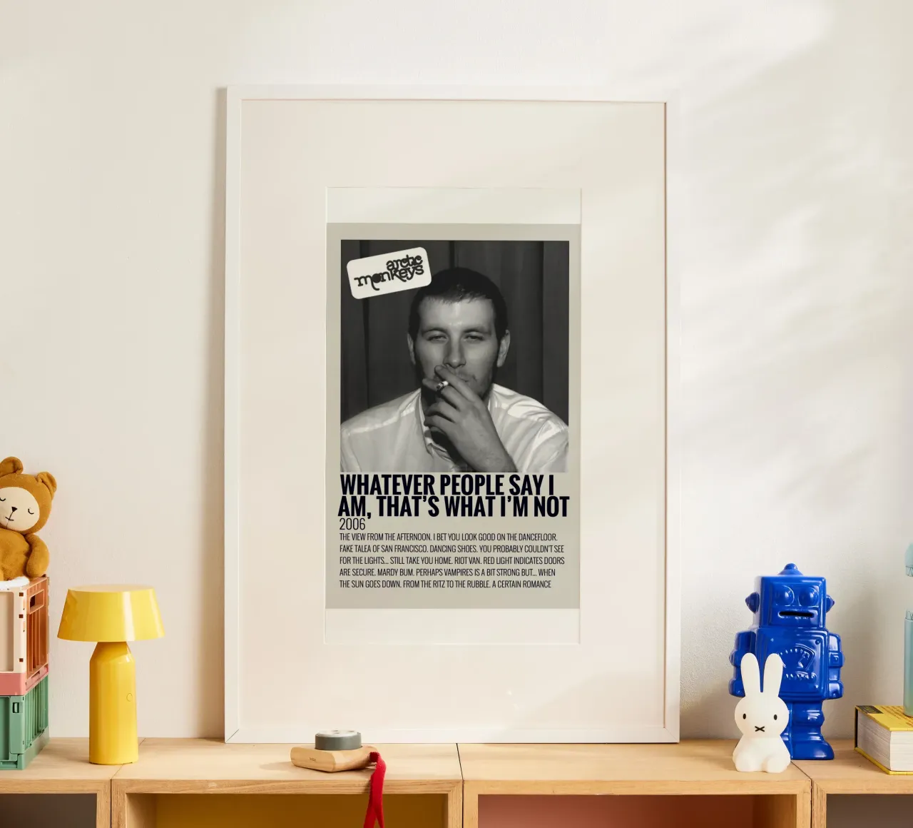 The Best Band 90s Poster Vol 1 poster con telaio in plastica da ASGONY