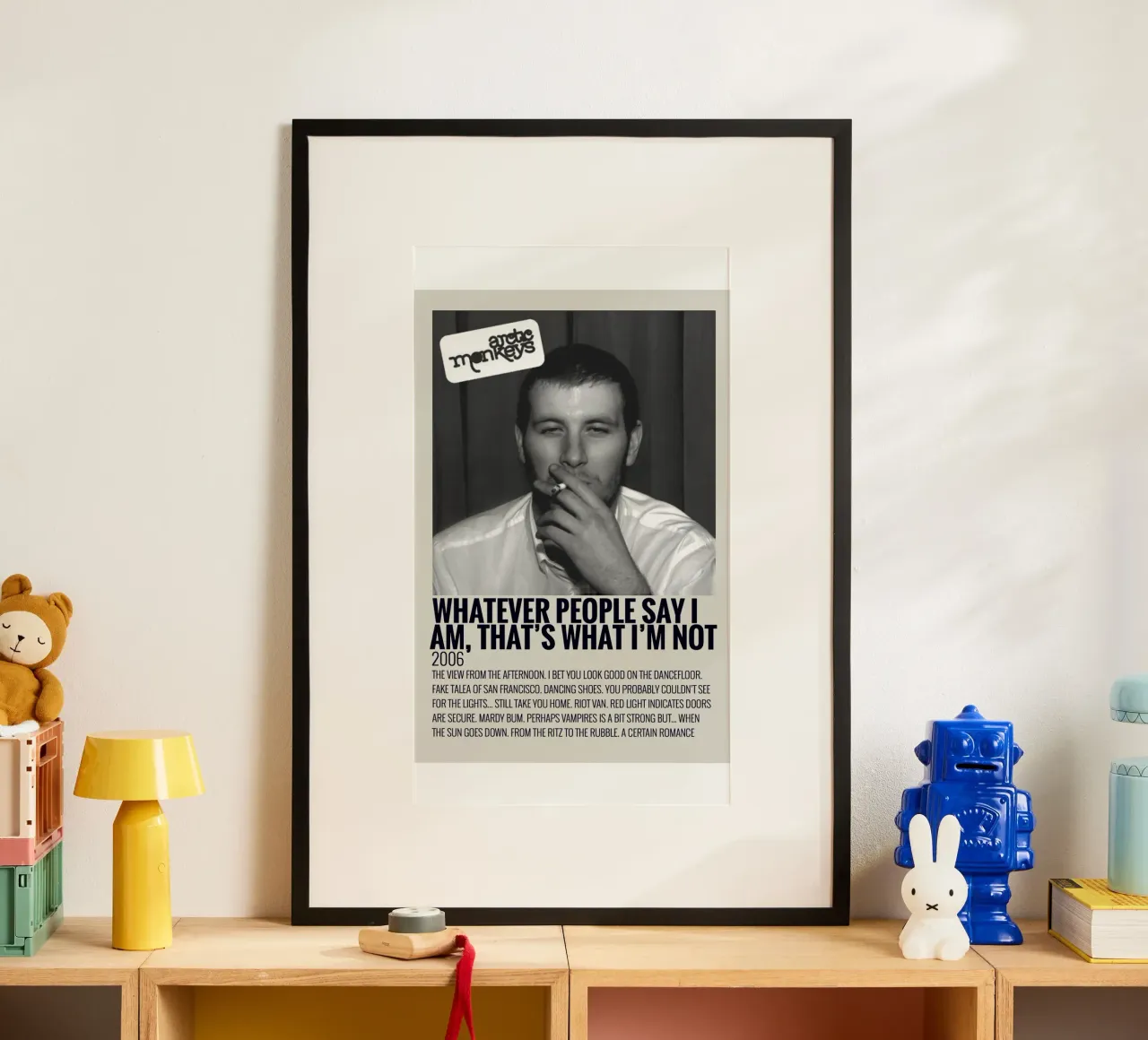 The Best Band 90s Poster Vol 1 poster con telaio in plastica da ASGONY