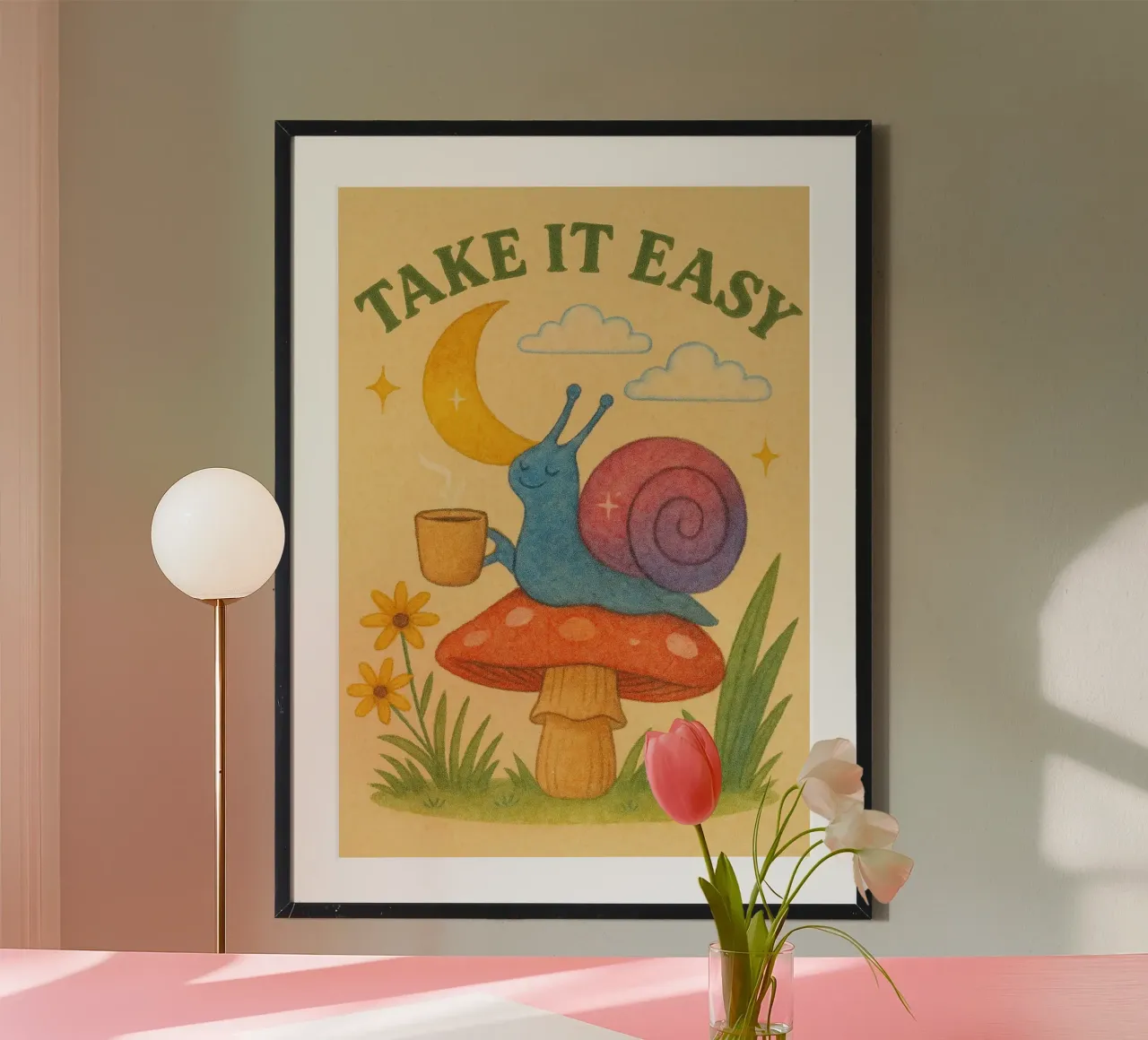 take it easy hahnemühle by Britania