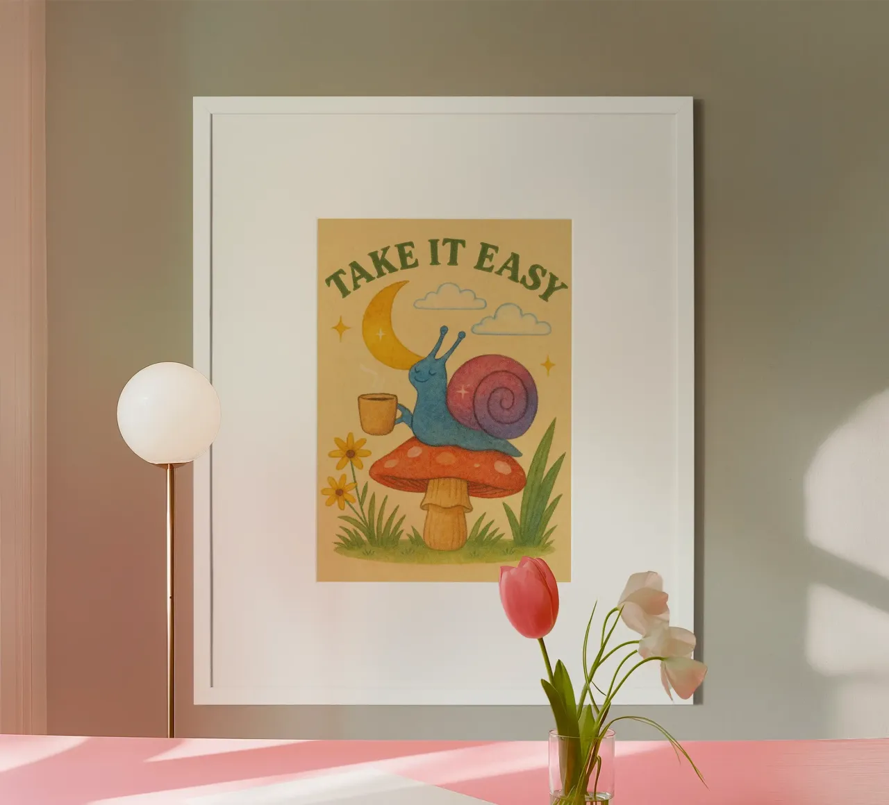 take it easy hahnemühle by Britania