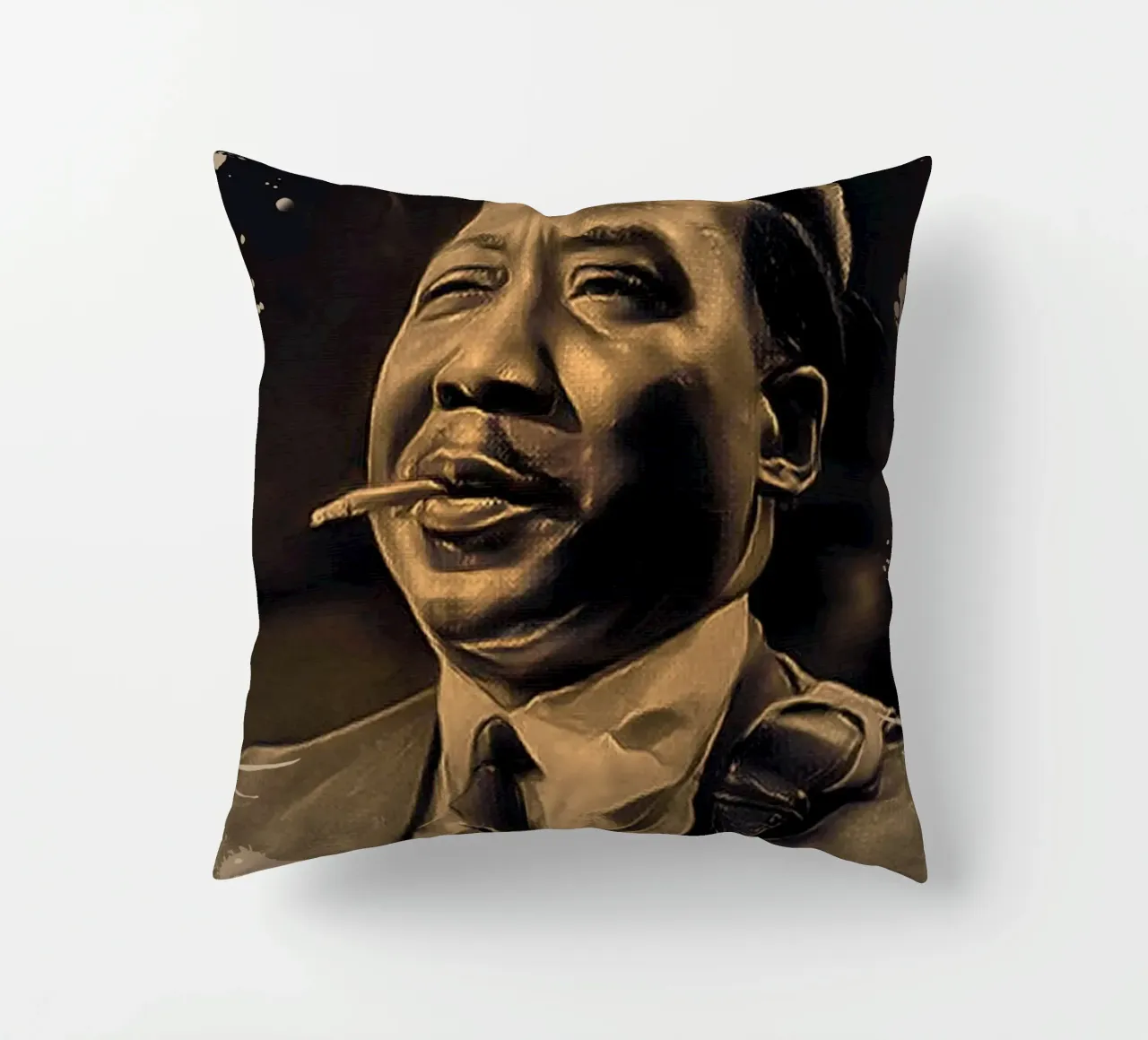 Muddy Waters vintage cuscino da Lembayung art