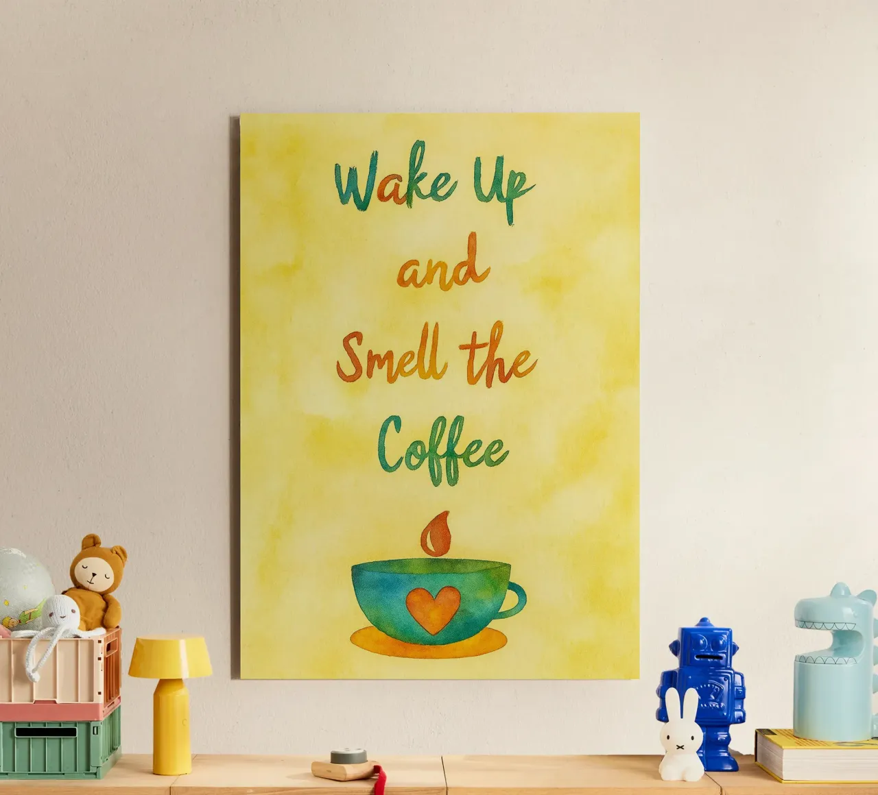 wake up and smell the coffee forex plate by Britania
