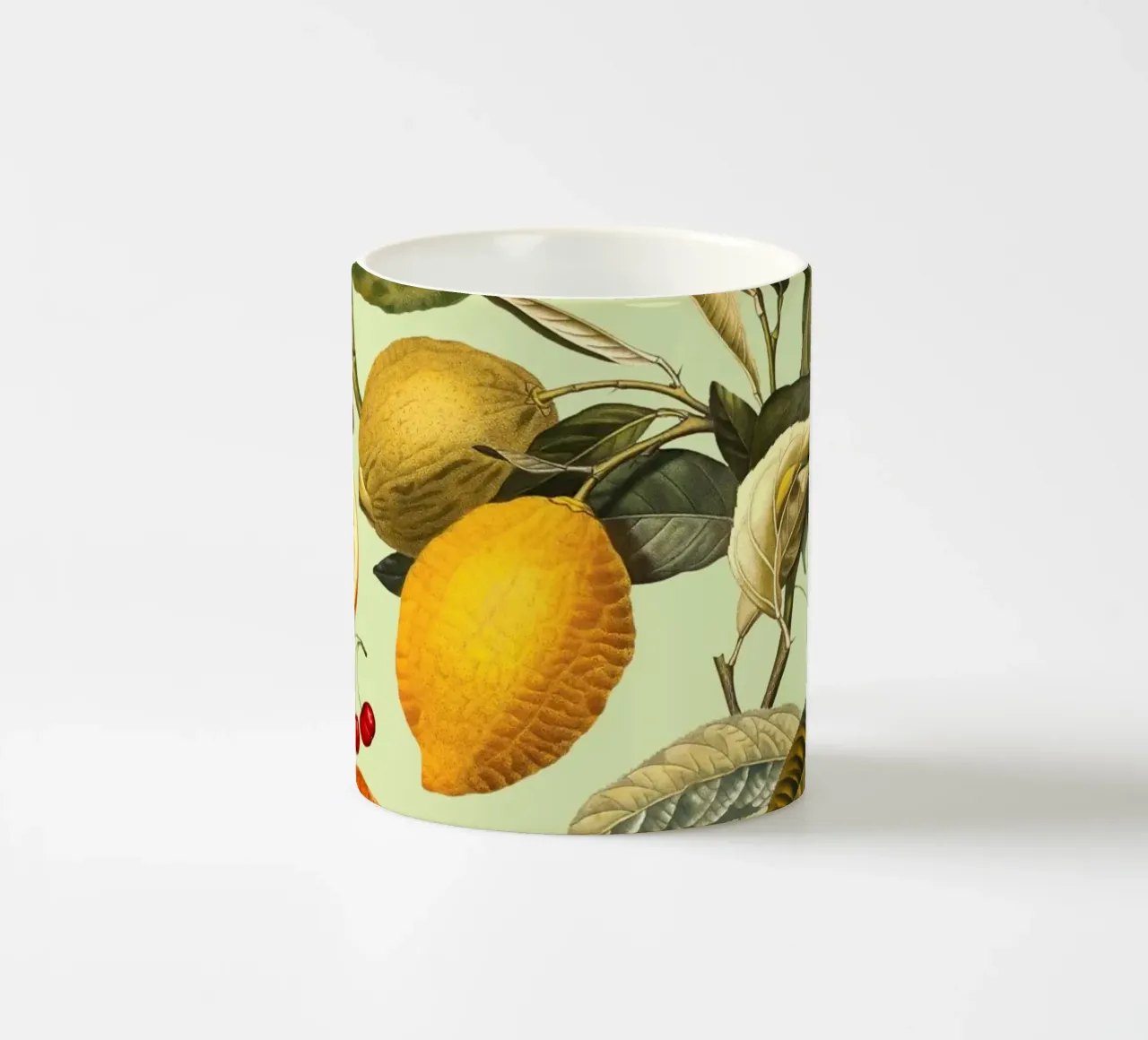 Vintage Fruit Pattern XIII tazza in ceramica da burcukorkmazyurek
