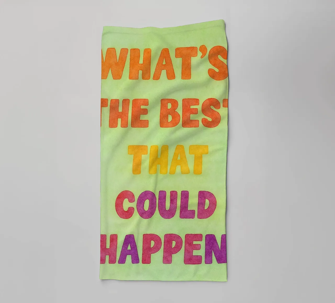 whats the best that could happens towel by Britania