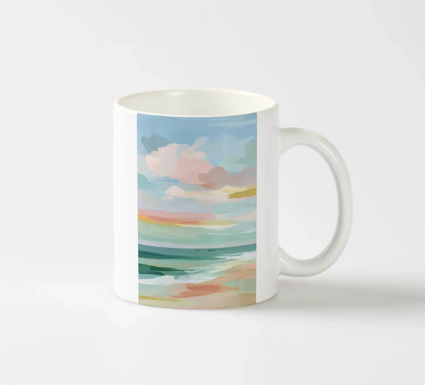 Strand ceramic mug by Pictura