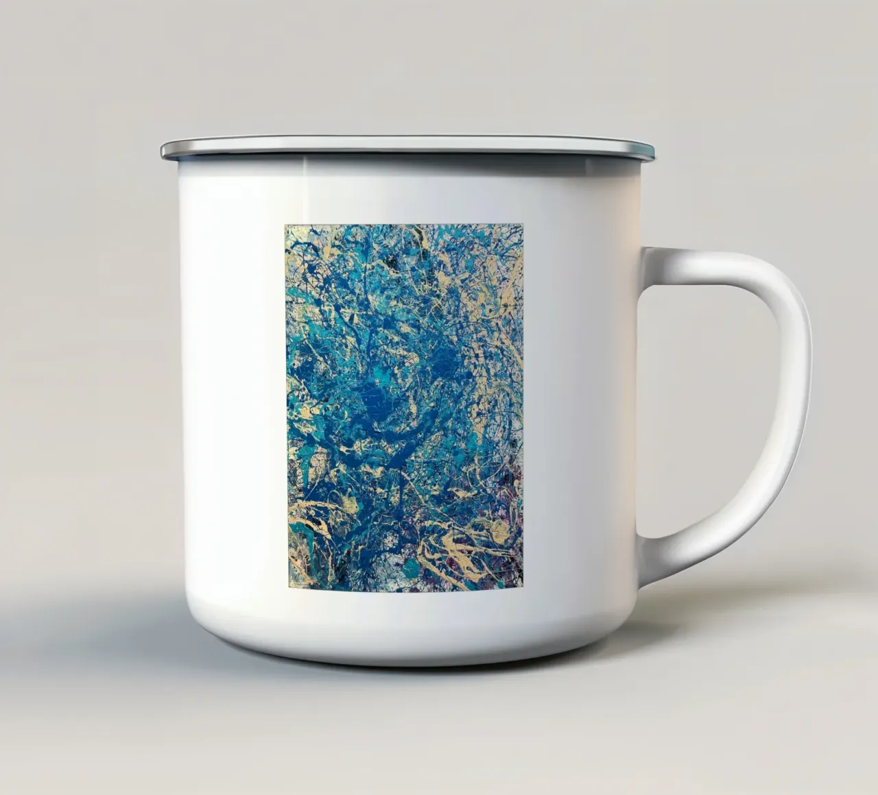Studio 98(2018) tazza in smalto da Cindy Cronin