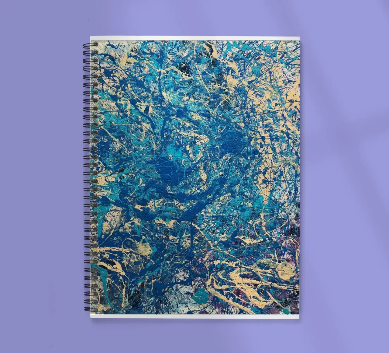 Study 98(2018) spiral notebook by Cindy Cronin