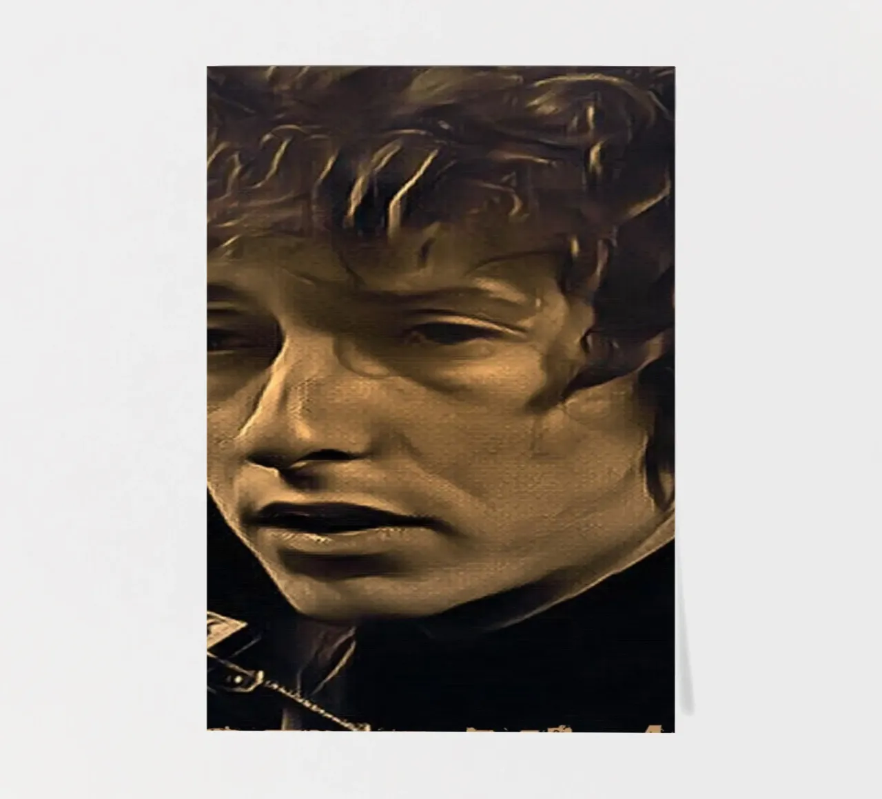 Bob Dylan vintage sticker sheet by Lembayung art