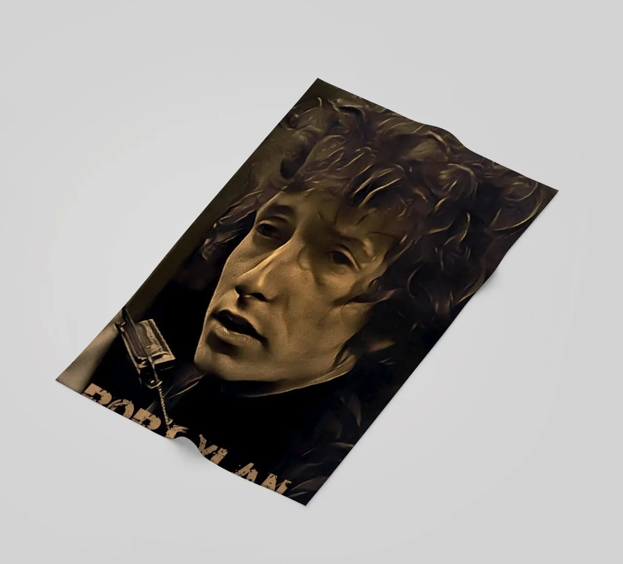 Bob Dylan vintage telo mare da Lembayung art