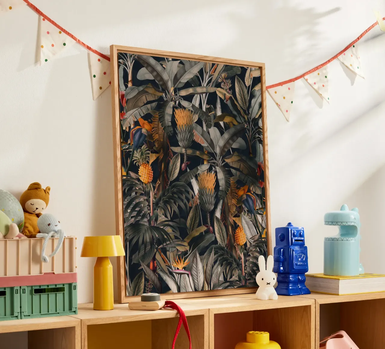 Midnight Forest III plexiglass da burcukorkmazyurek