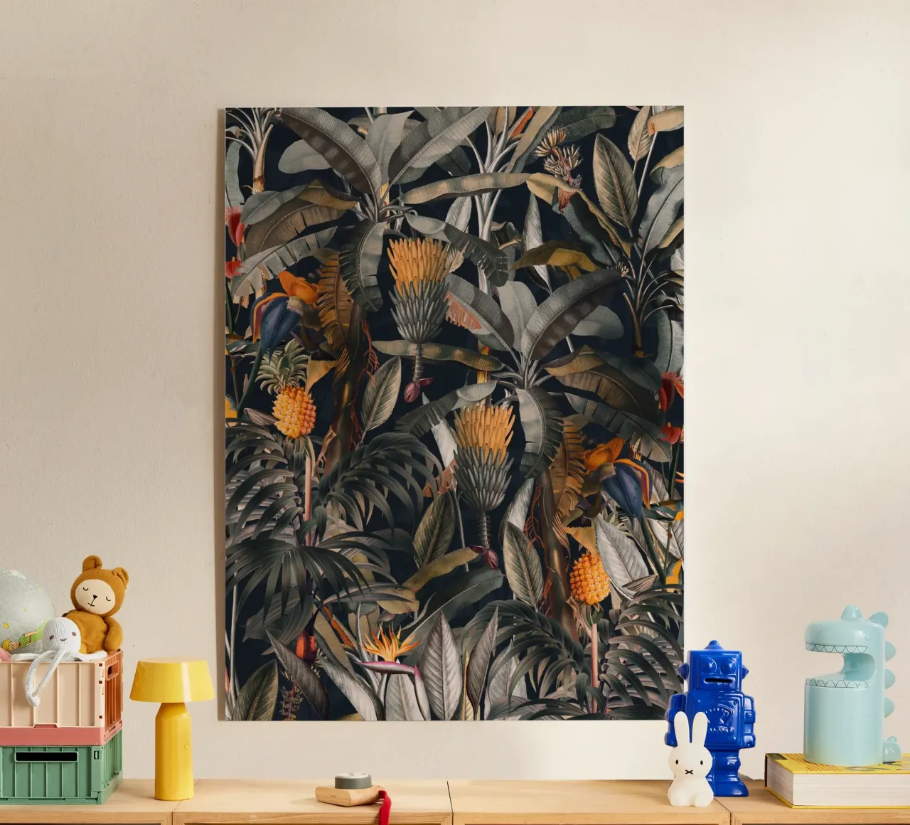 Midnight Forest III plexiglass da burcukorkmazyurek