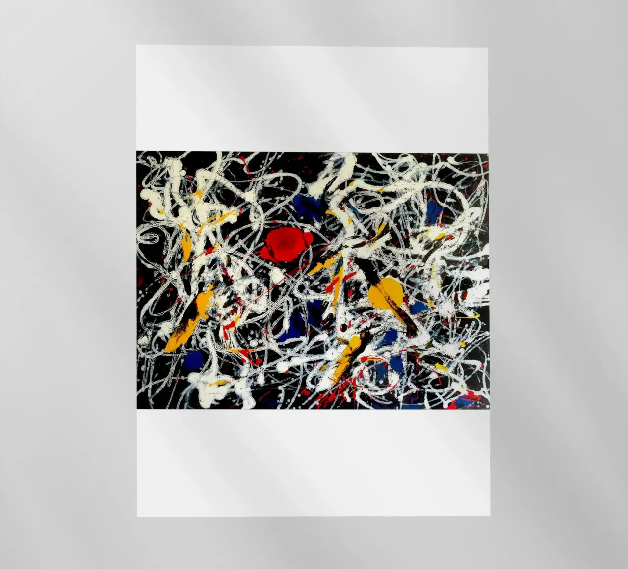 Numero 15 - Rosso, grigio, bianco, giallo pellicola backlit da Corene Morar