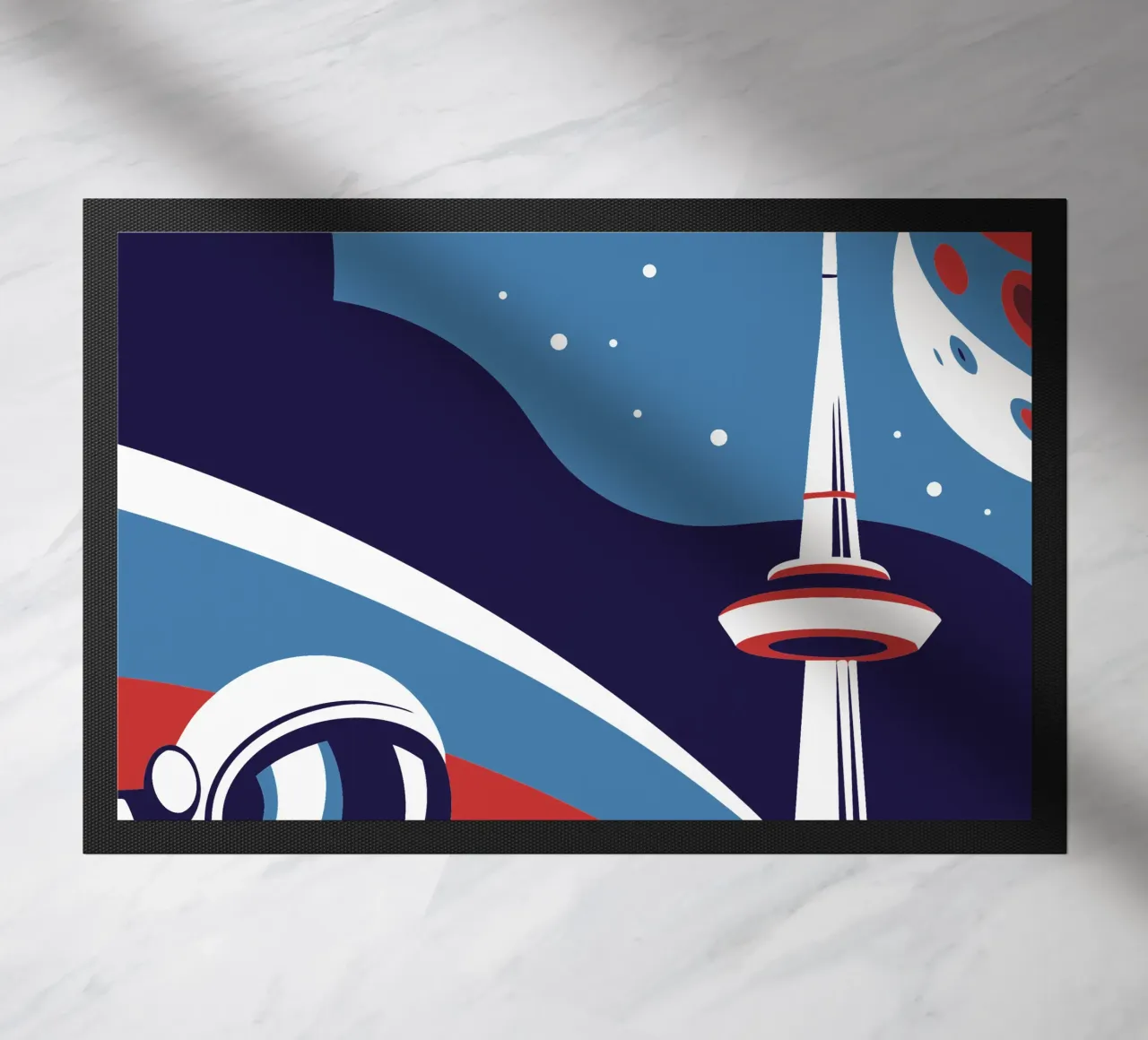 Astronauts doormat by STORE PRESENCE
