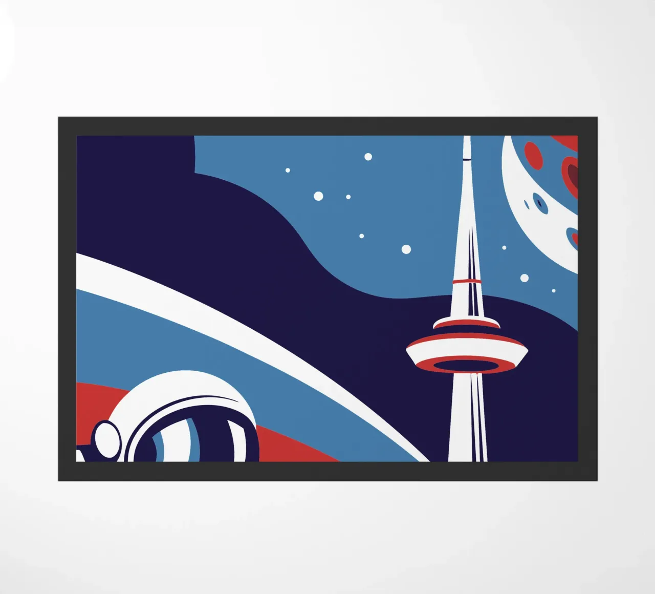 Astronauts doormat by STORE PRESENCE